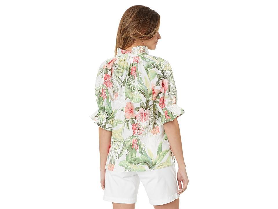Tommy Bahama Daybreak Hibiscus Linen Top Product Image