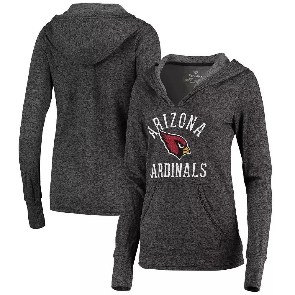 Womens Fanatics Branded Arizona Cardinals Doubleface Slub Pullover Hoodie Product Image