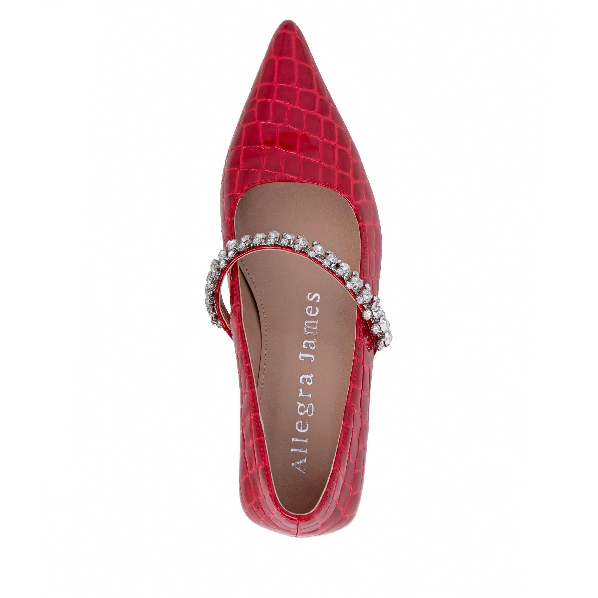 Antonella Embossed Leather Pump Product Image