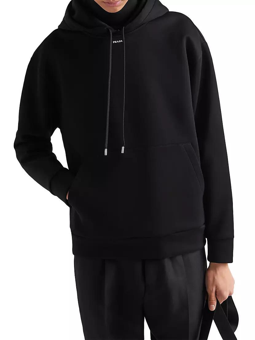 Mens Cotton Logo Hoodie Product Image