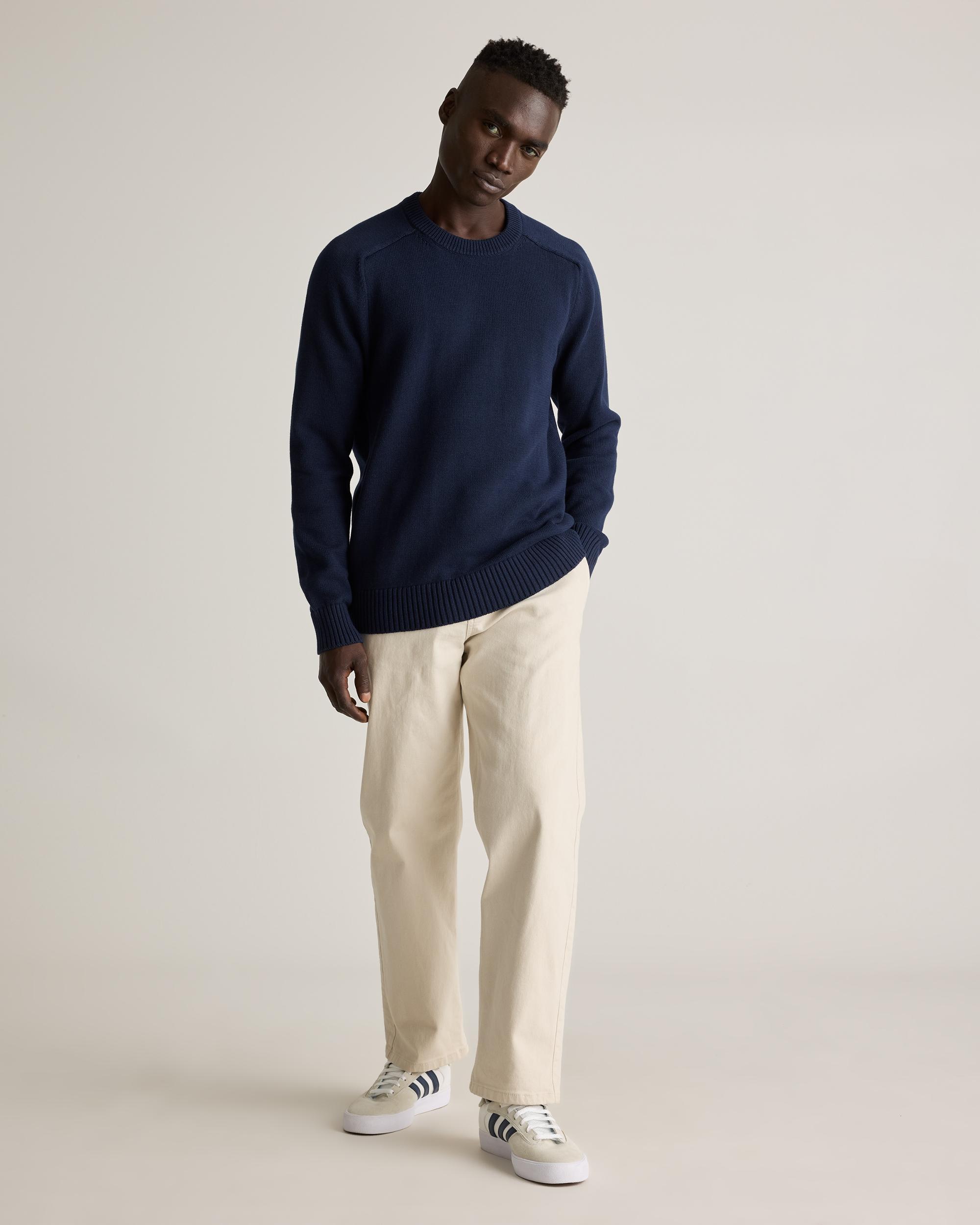 Quince | Men's Crewneck Sweater Organic Cotton Product Image