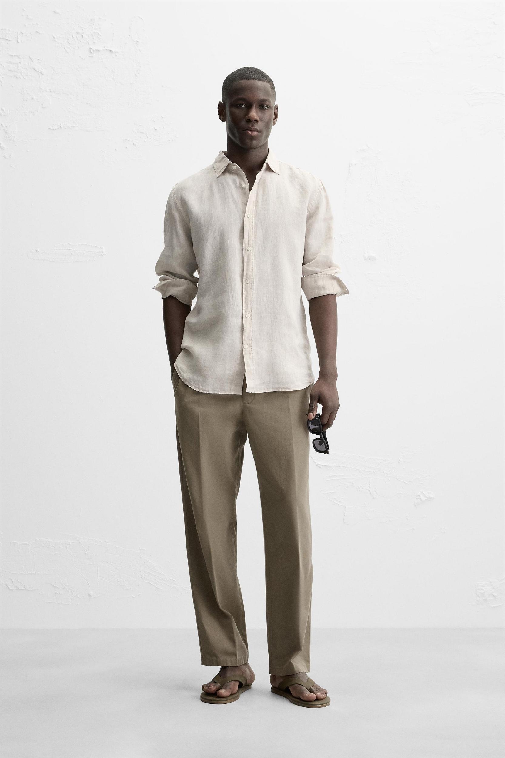 100% LINEN SHIRT Product Image