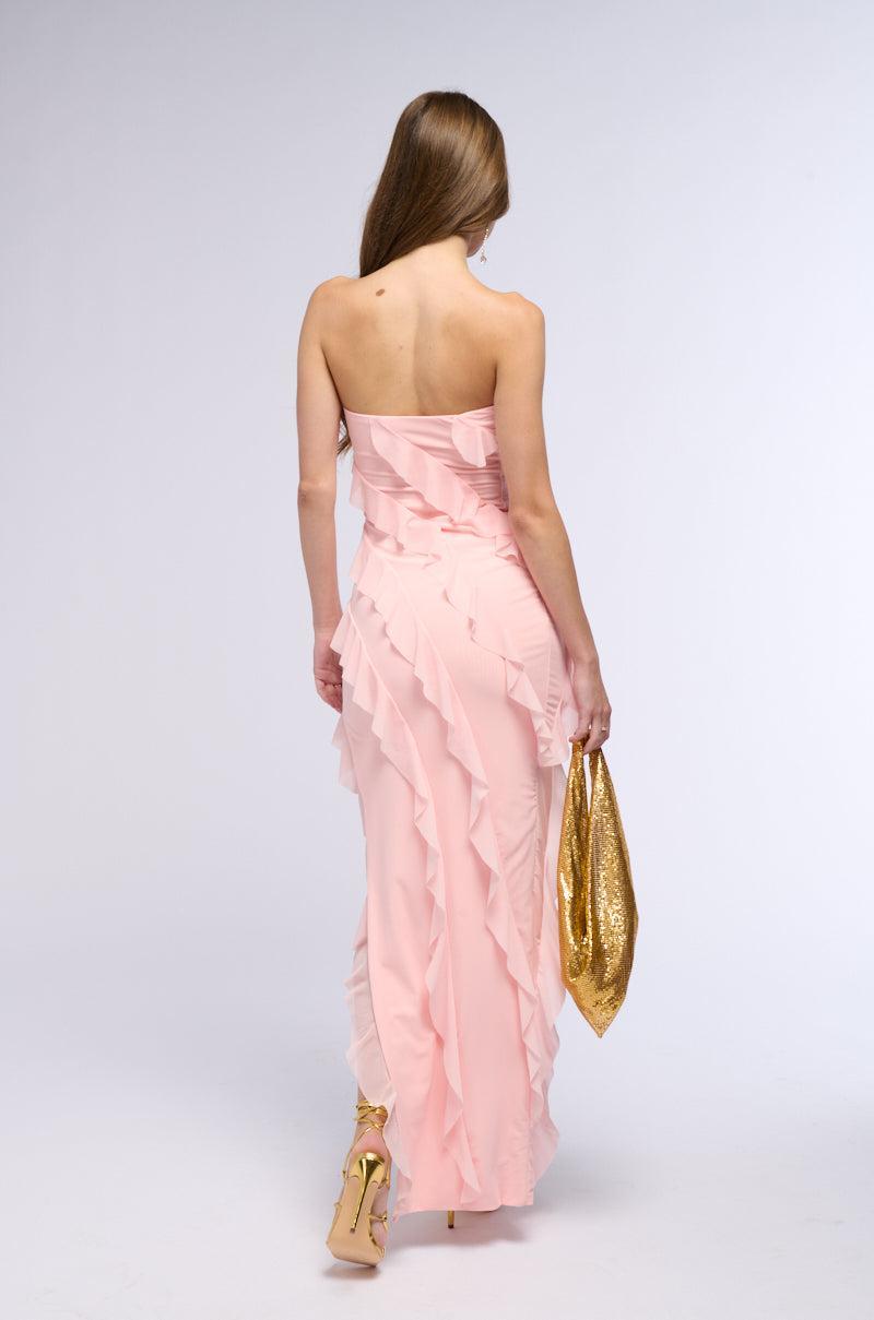 ELLA MESH TUBE DRESS Product Image