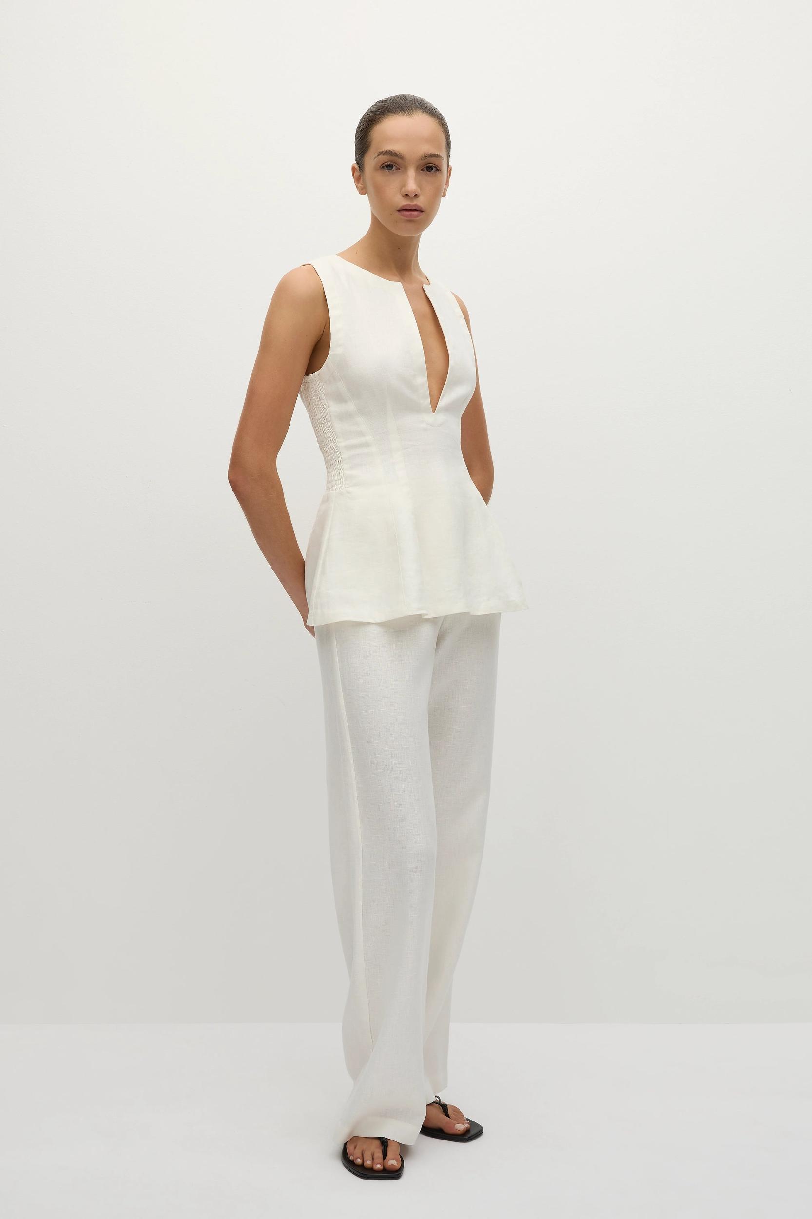Sanne Pant White Product Image
