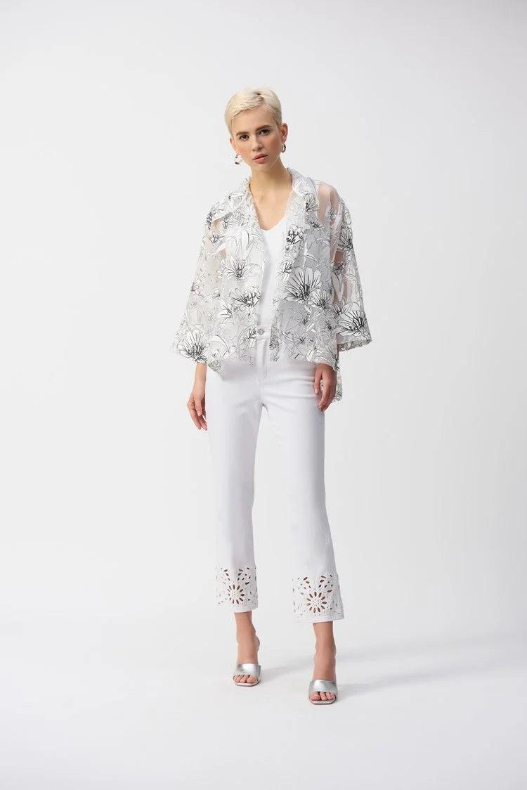 Organza Floral Print Cover-up Product Image
