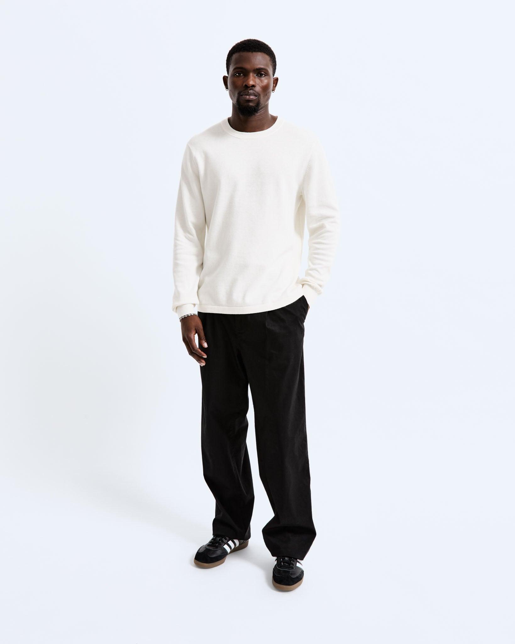 Cotton Linen Regatta Crewneck Male Product Image