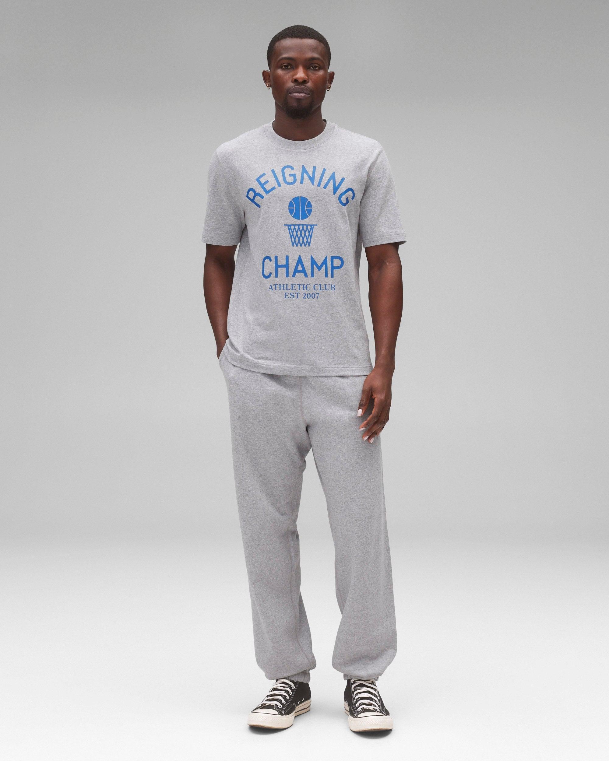 Midweight Jersey Basketball Standard T-Shirt Male Product Image
