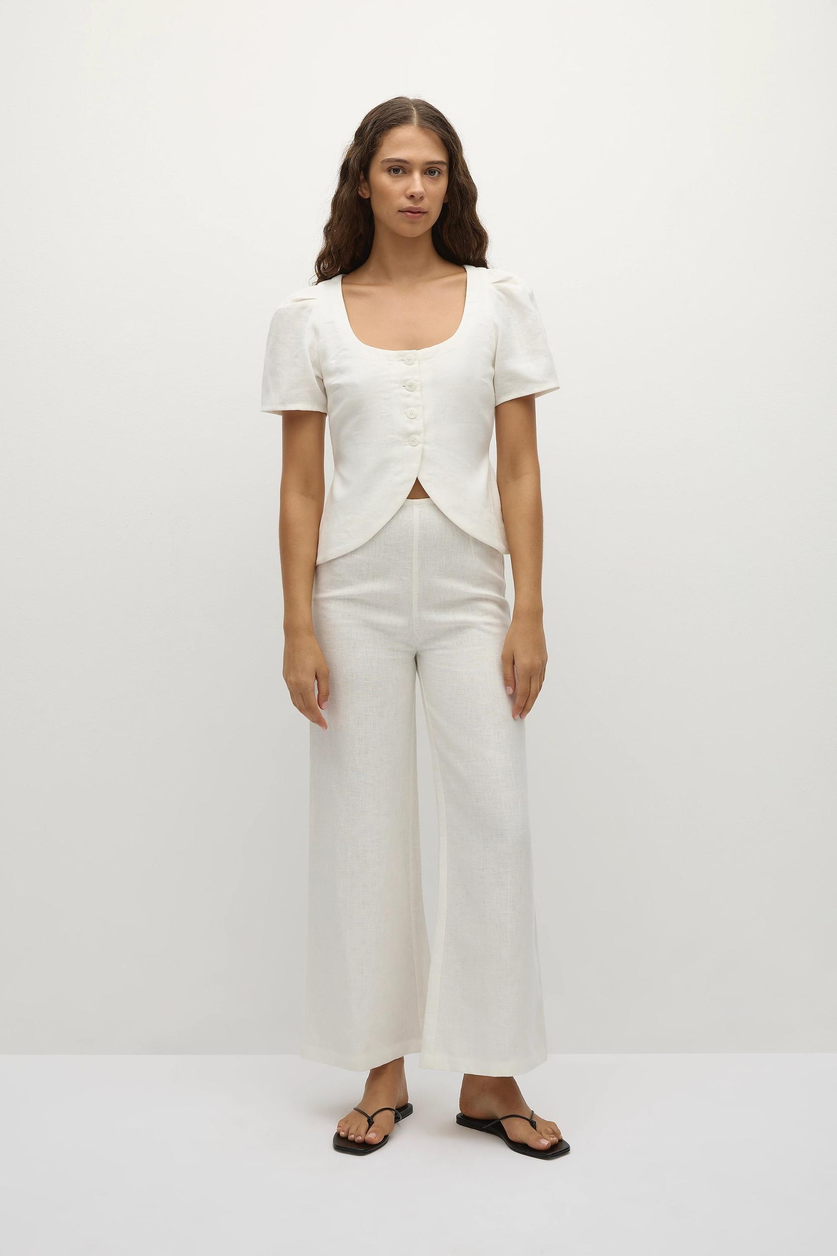 Eloise Mini Dress White Product Image