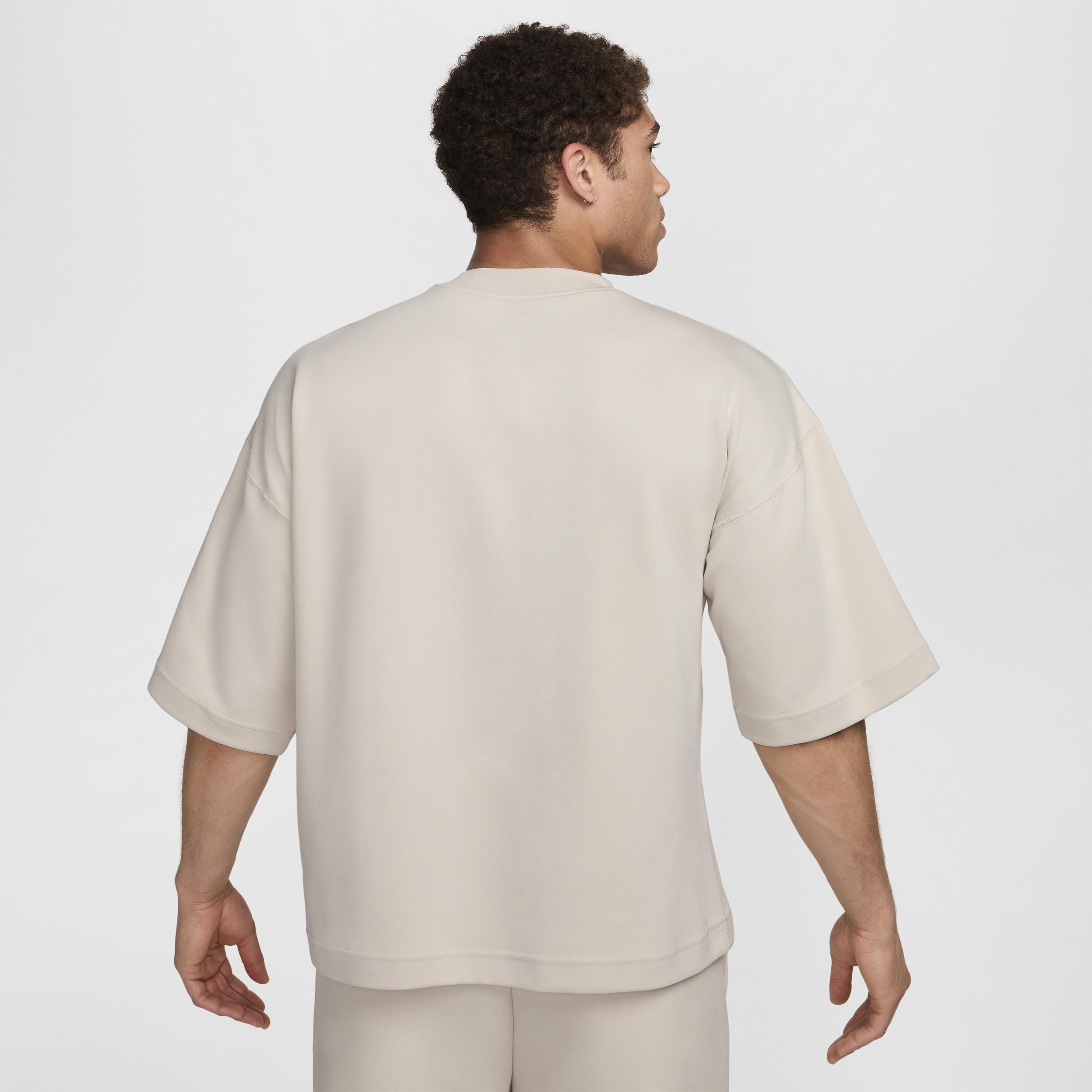 Nike Tech Men's Short-Sleeve Fleece Top Product Image