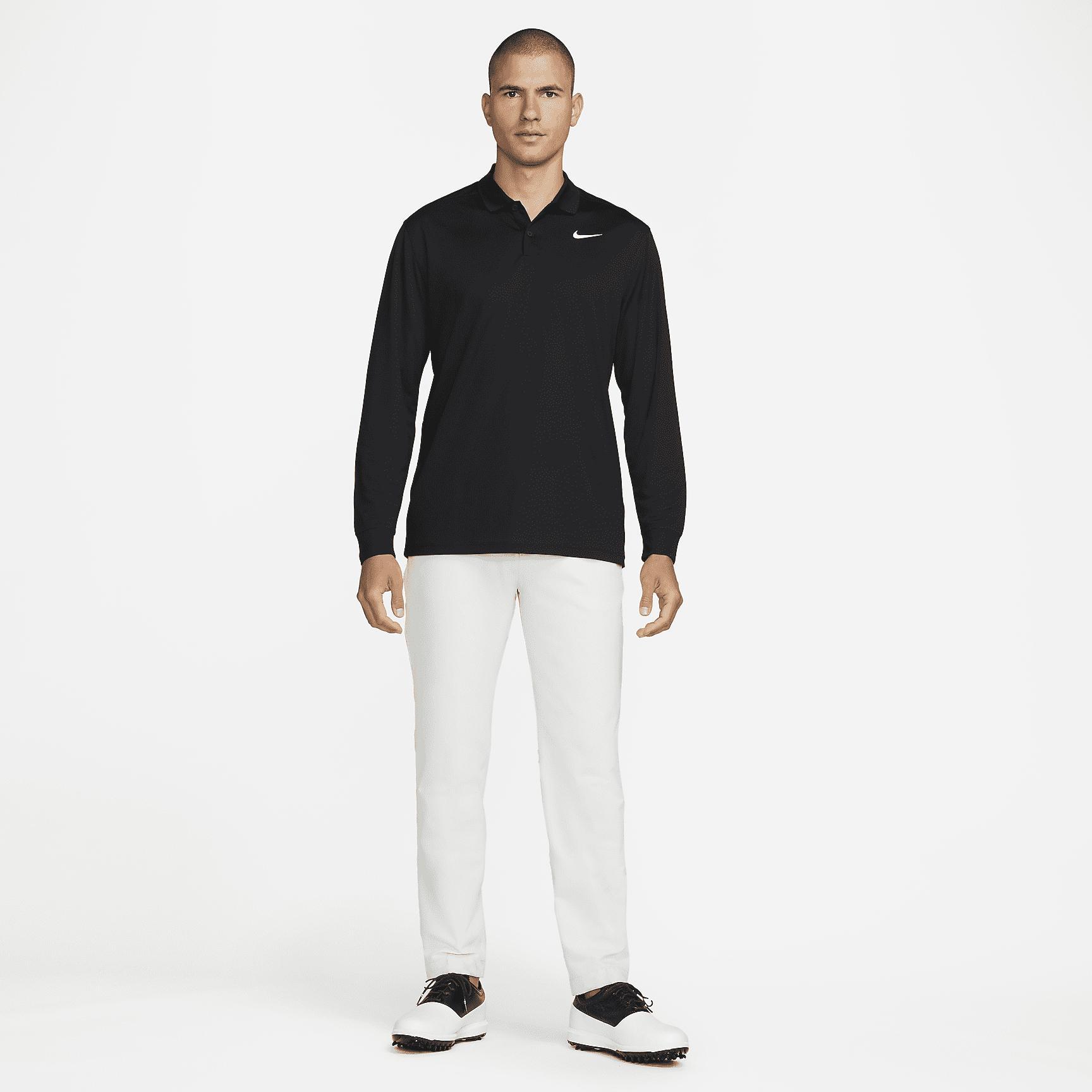 Nike Men's Dri-FIT Victory Long-Sleeve Golf Polo Product Image