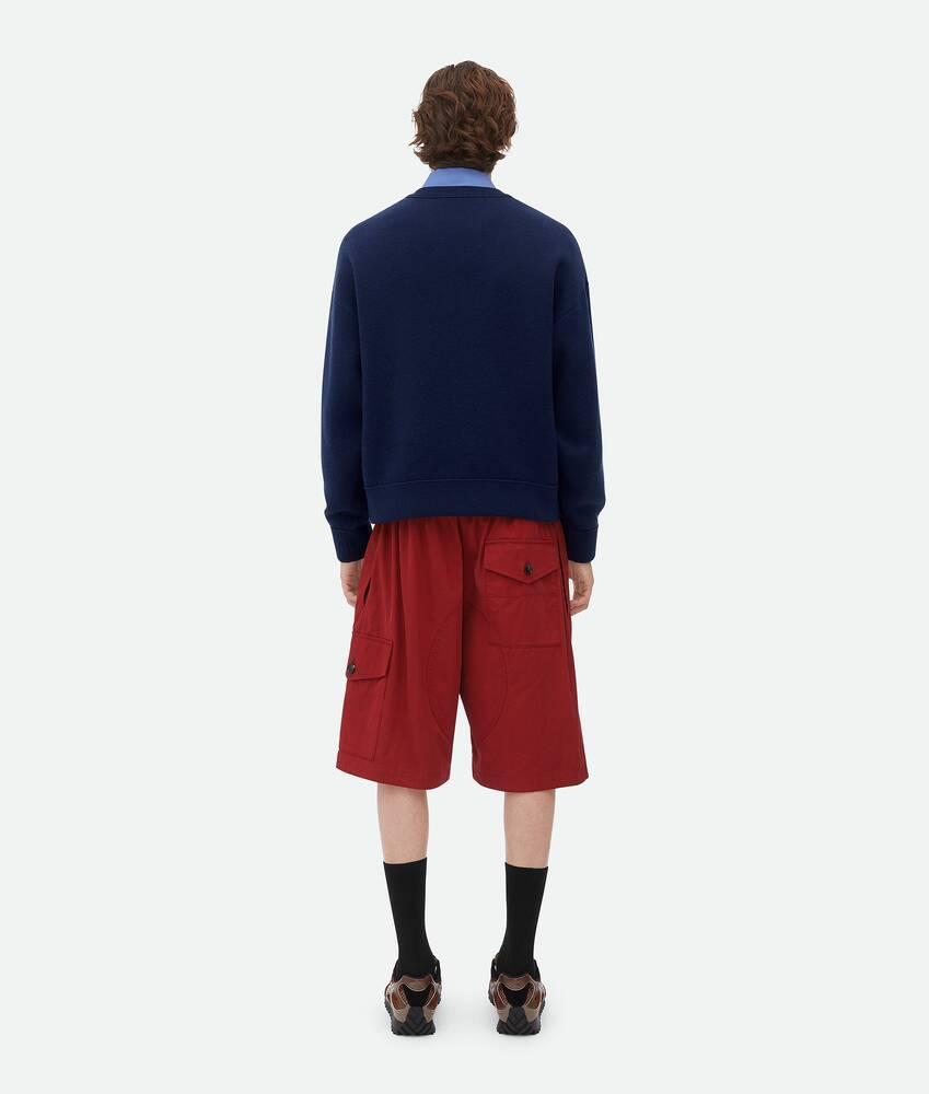 Men's Compact Cashmere Jumper in Starry night Product Image