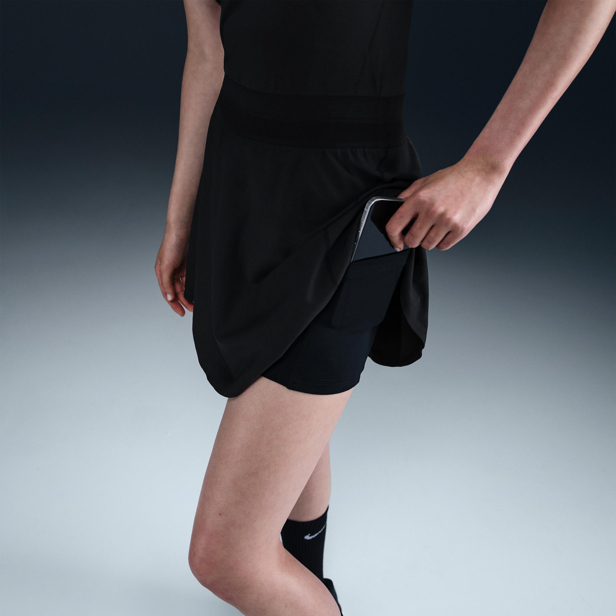 Nike Women's Court Ace Advantage Dri-FIT Tennis Skirt Product Image