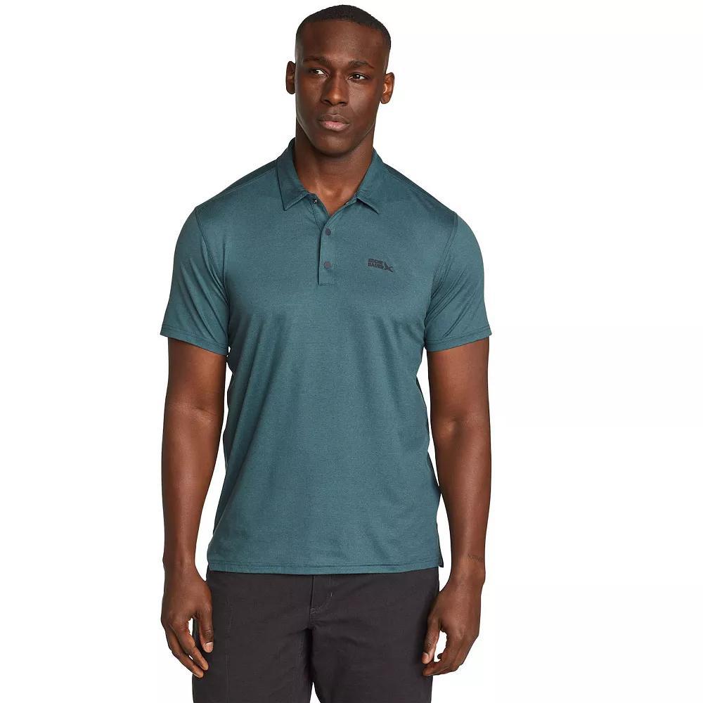 Big & Tall Eddie Bauer Short Sleeve Mountain Trek Polo 2.0 Shirt, Men's, Size: 3XB, Rain Product Image