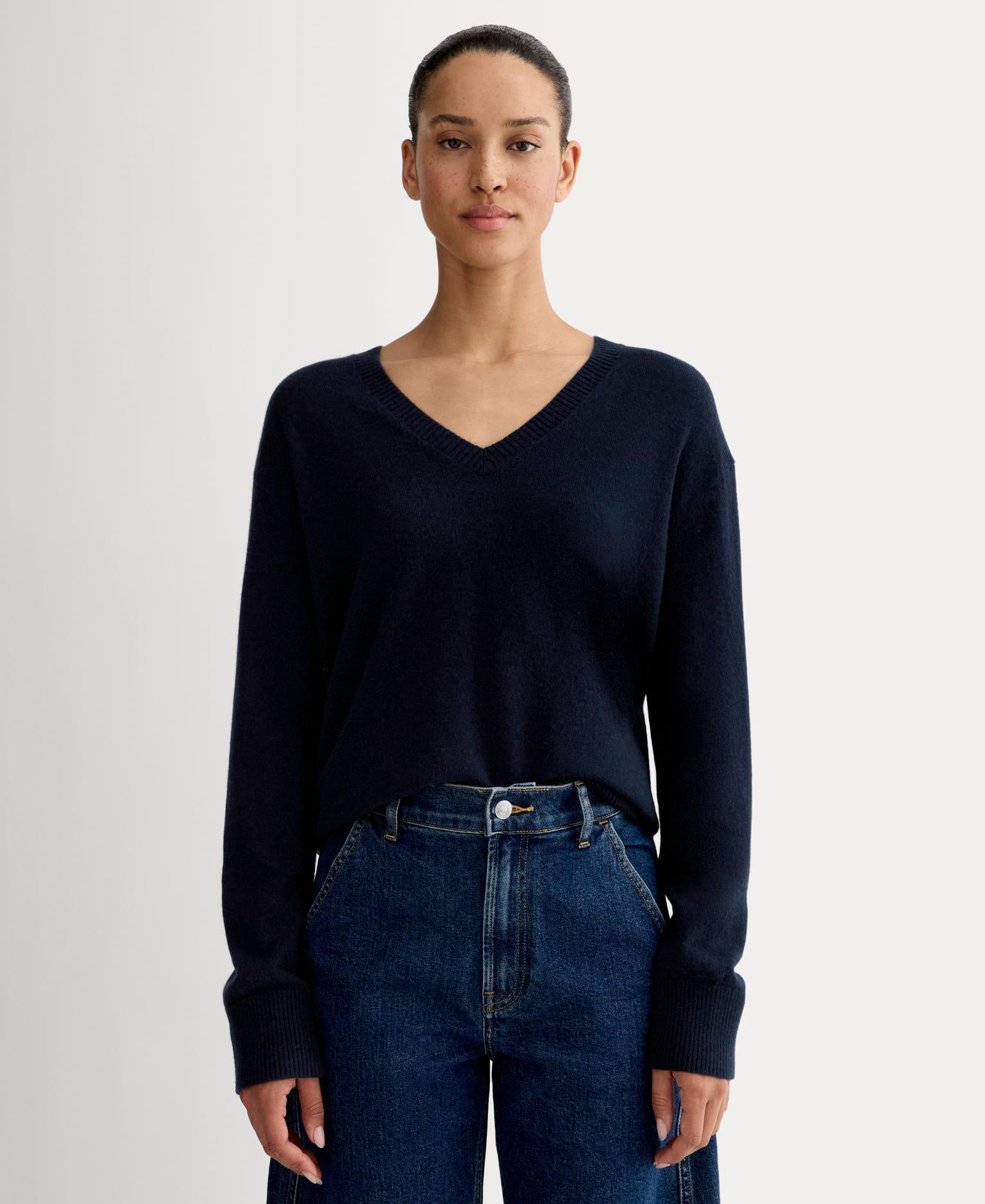 Womens Classic V in Cashmere Sweater by Everlane Product Image
