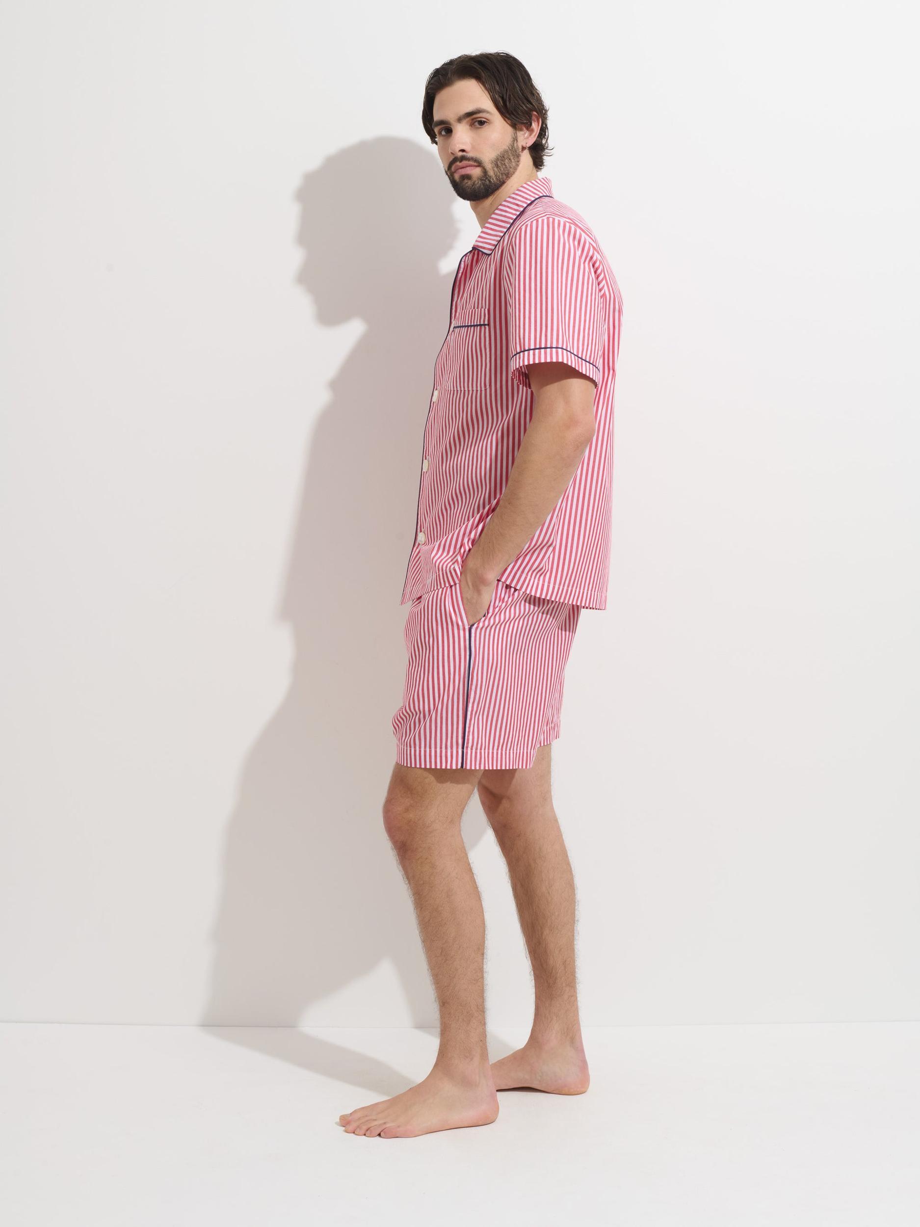P'Jimmies Sleep Short In Stripe Product Image