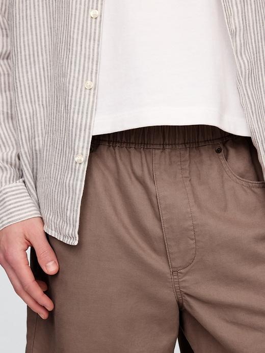 9" Linen-Cotton Easy Shorts Product Image