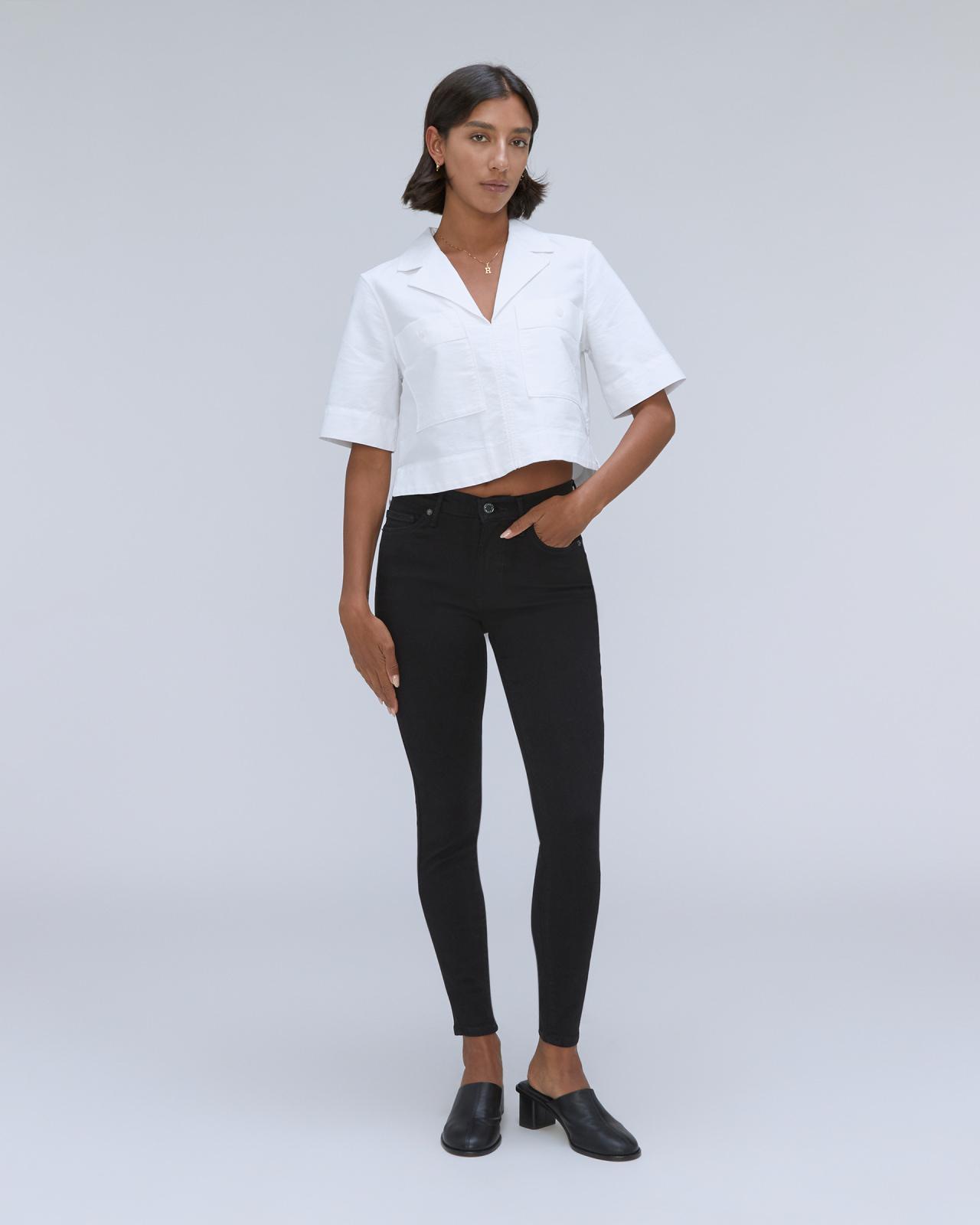 The Mid-Rise Skinny Stretch Jean Product Image