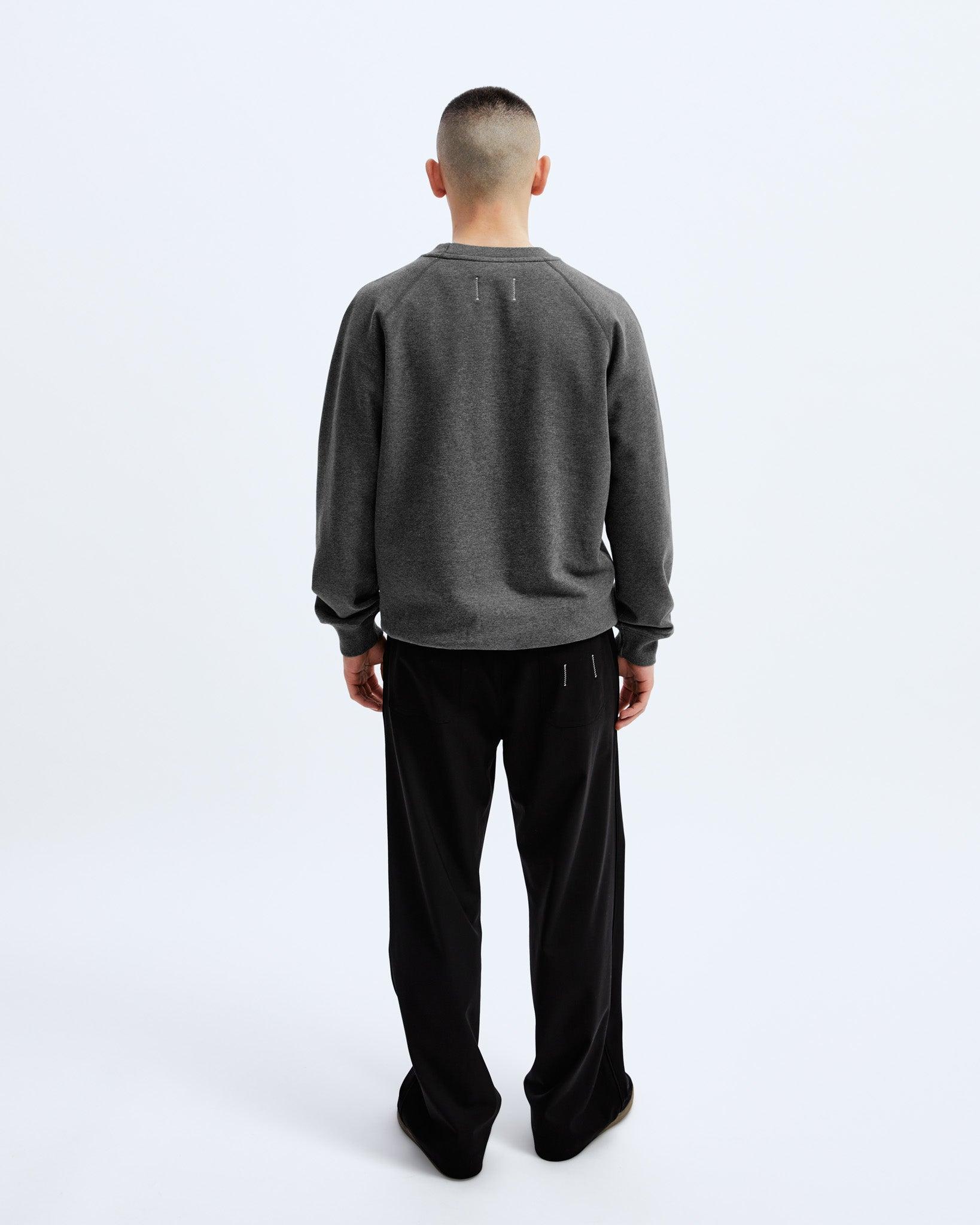 Midweight Terry Classic Crewneck - Vault Male Product Image