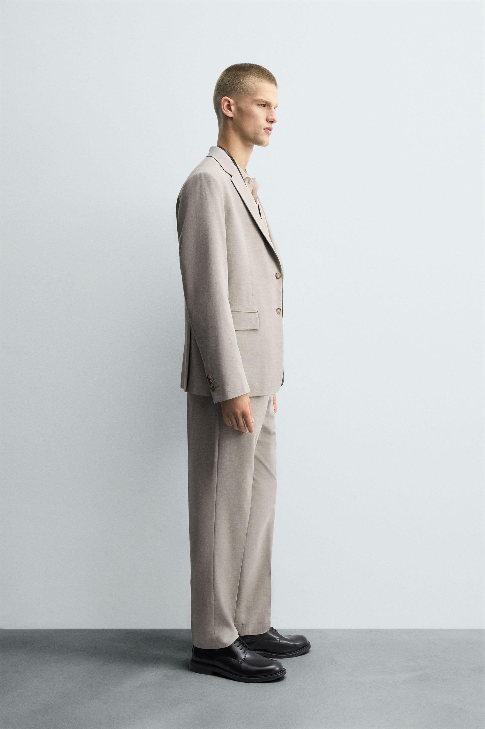 TEXTURED SUIT BLAZER Product Image