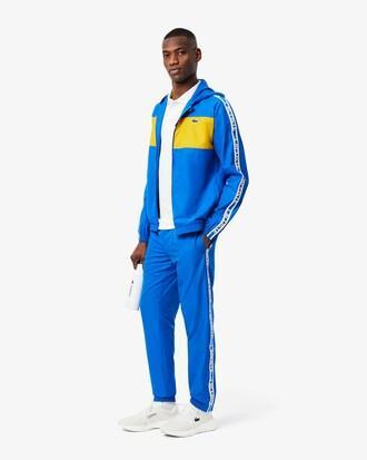 Colour-Block Logo Stripe Tennis Jacket Product Image