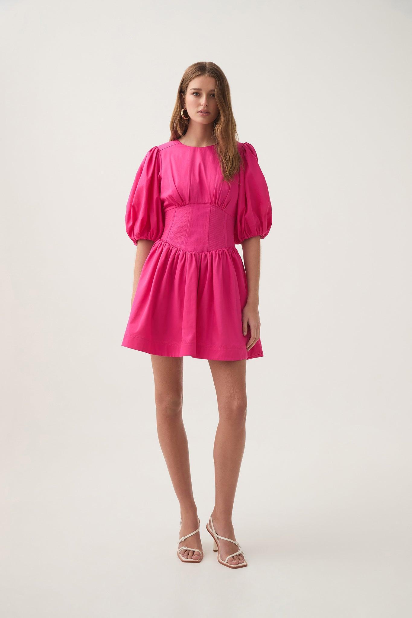 Telma Ruffle Mini Micro Dress Product Image