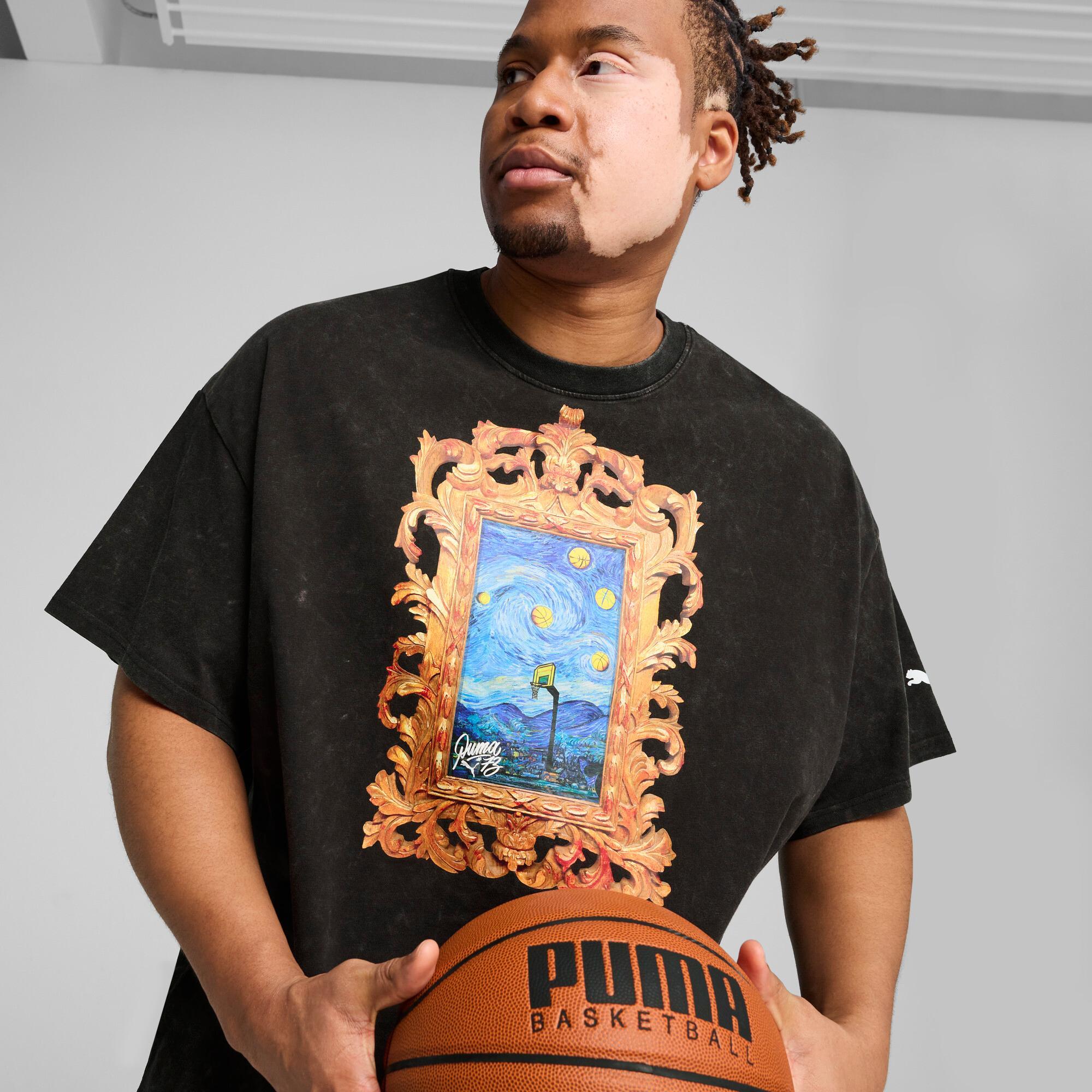 PUMA Dylan Exhibit Men's Basketball T-Shirt Product Image