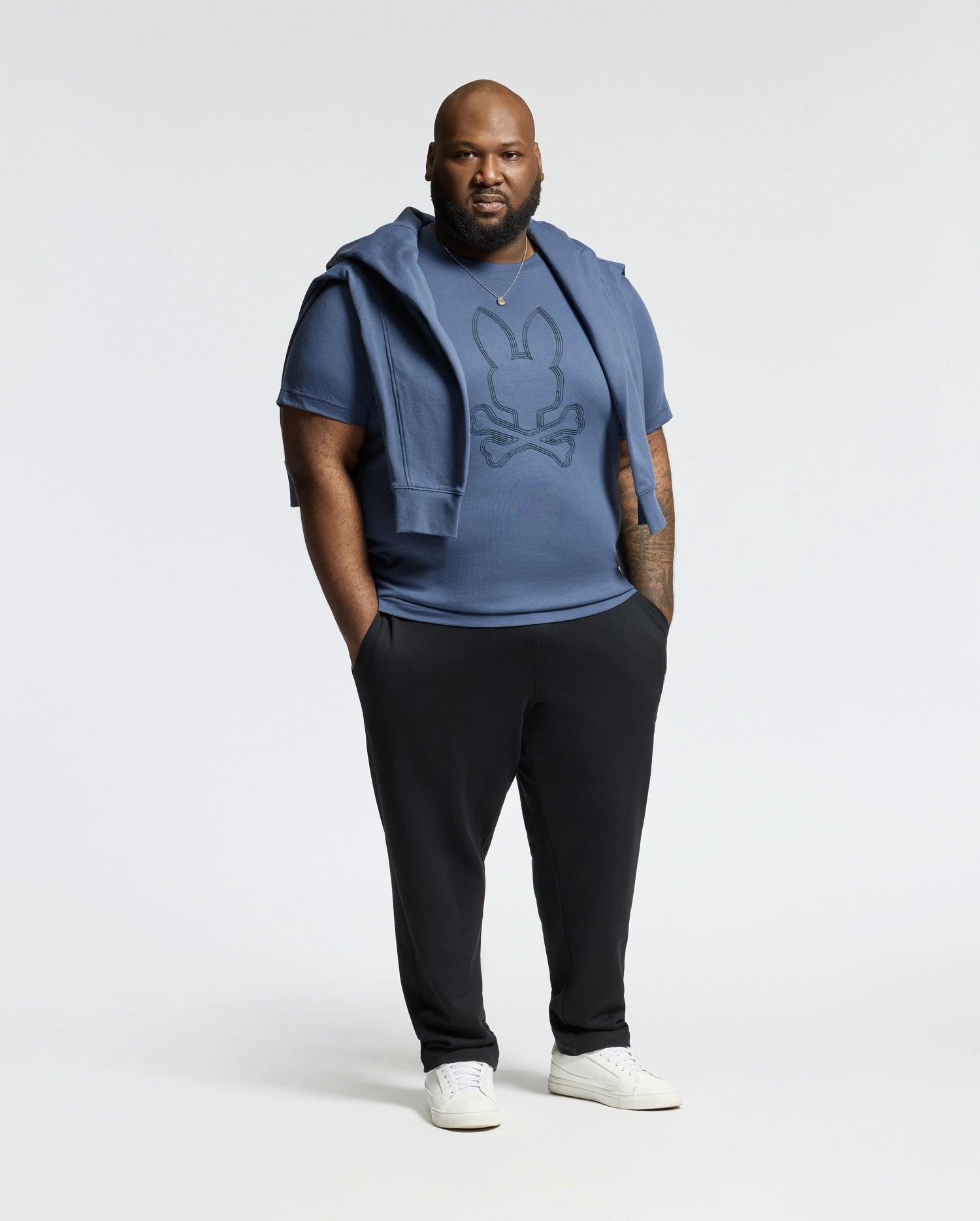 MENS BIG AND TALL MONARC FRONT BUNNY GRAPHIC TEE - B9U211E200 Male Product Image