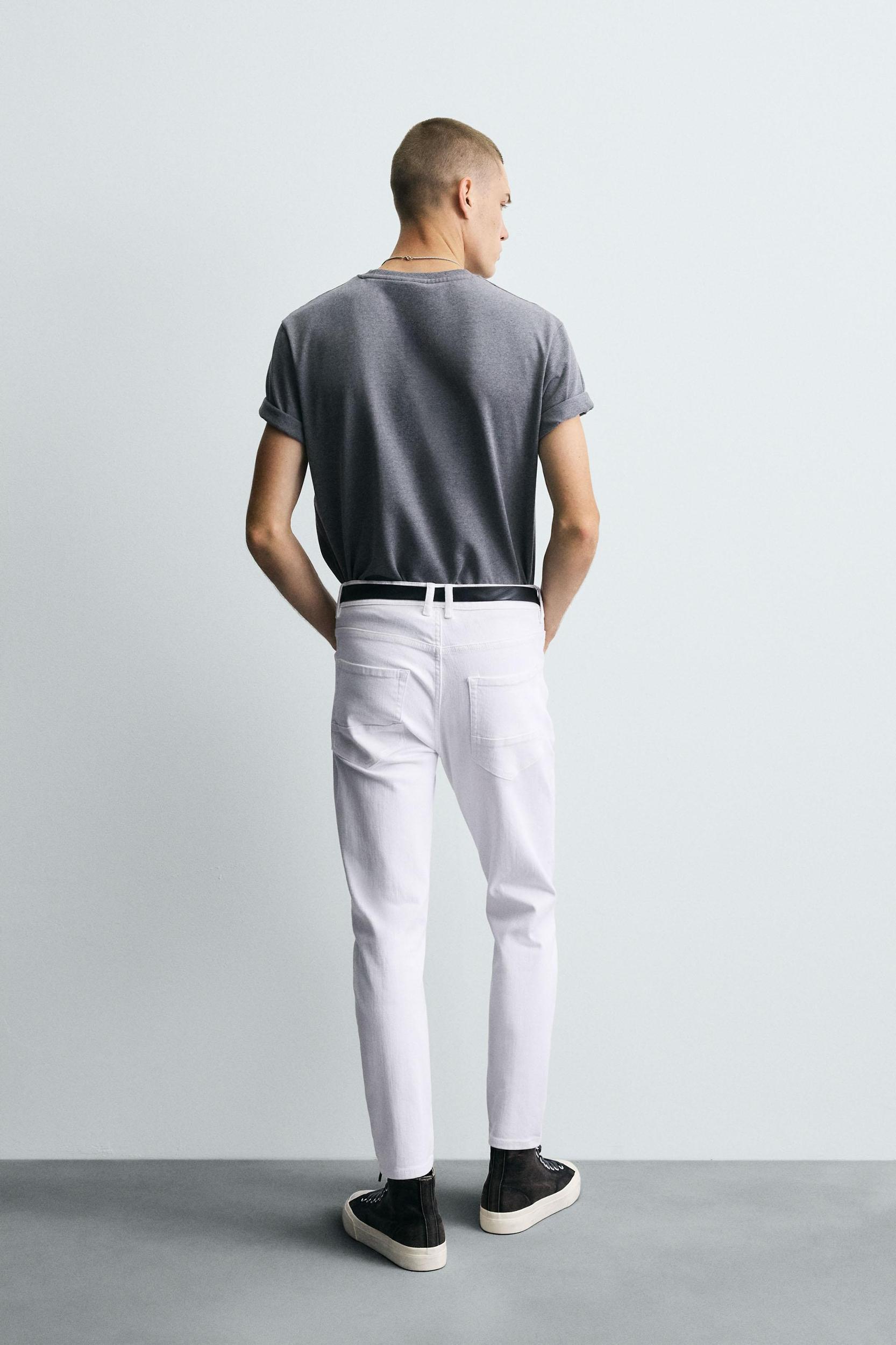 RIPPED SKINNY FIT JEANS Product Image