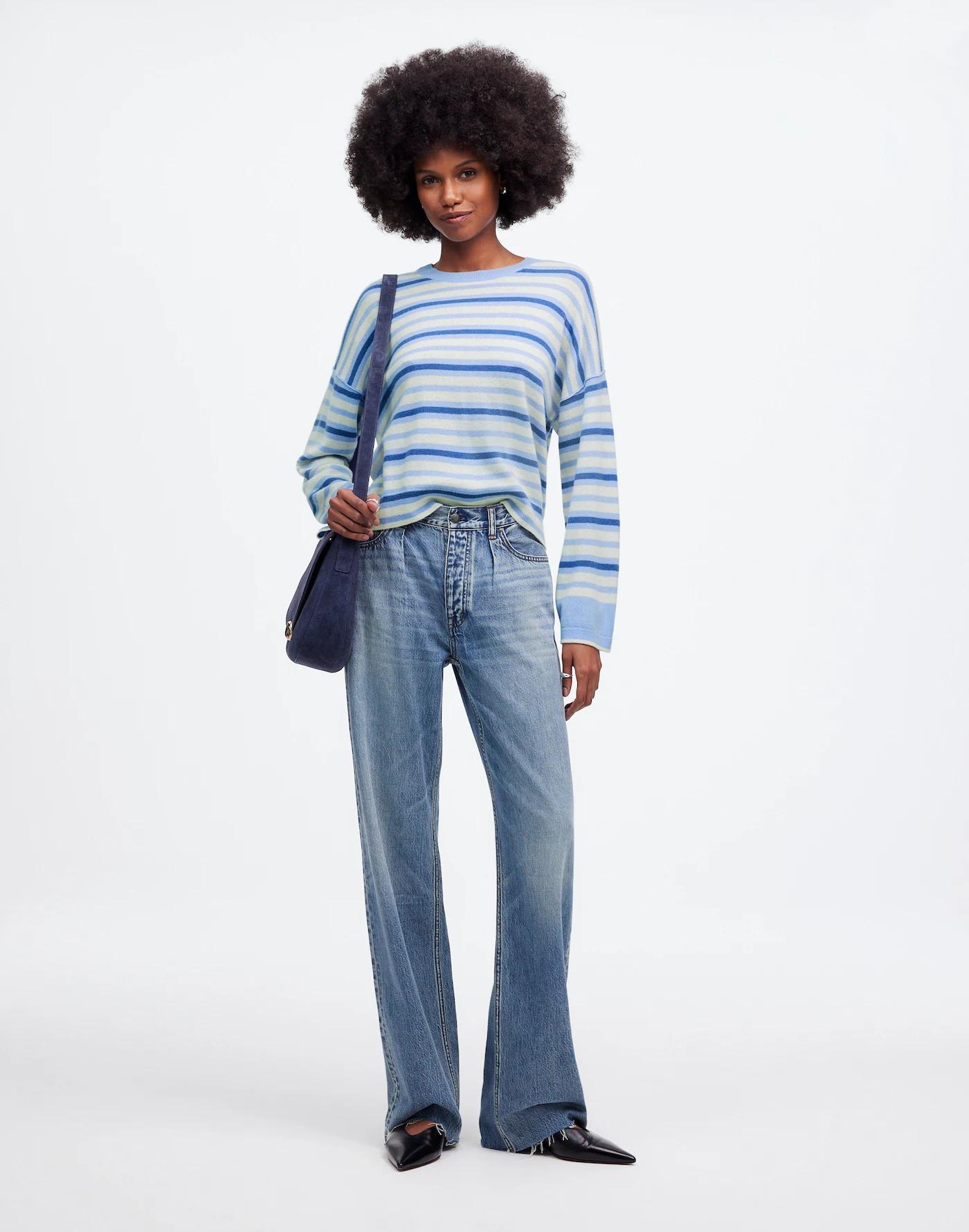 Cashmere Boxy Sweater Product Image