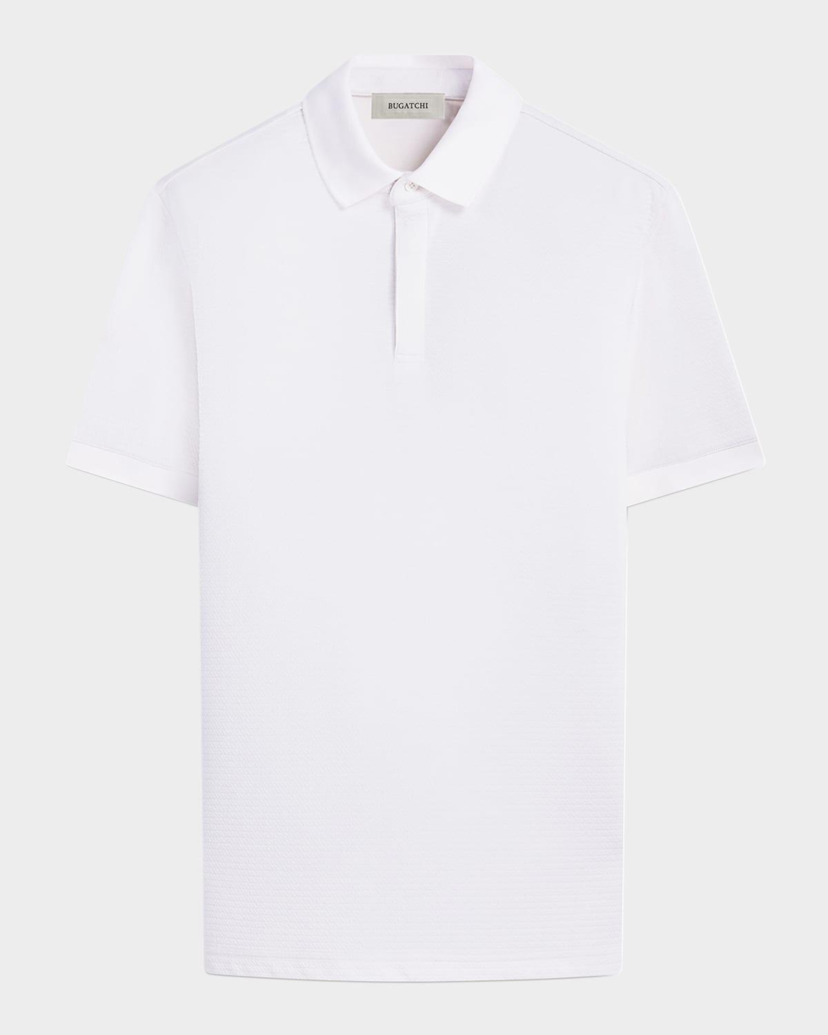 Mens Concealed-Placket Polo Shirt Product Image
