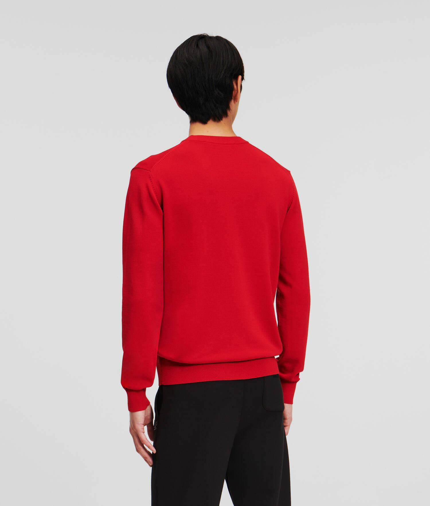 KNIT CREW NECK SWEATER Product Image