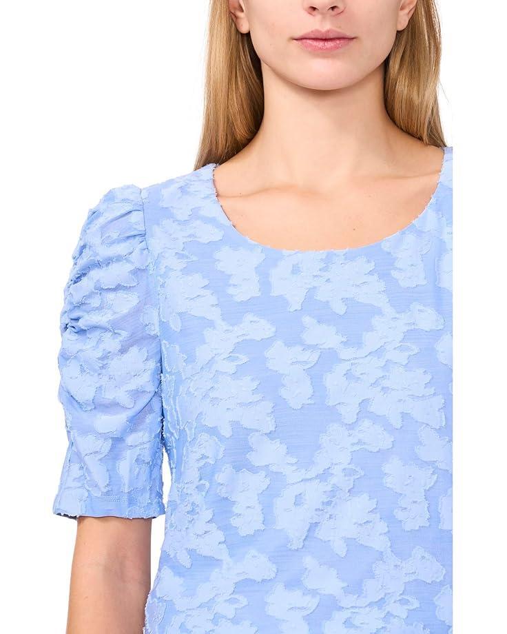 Knit Scoop Neck Short Sleeve Top Product Image