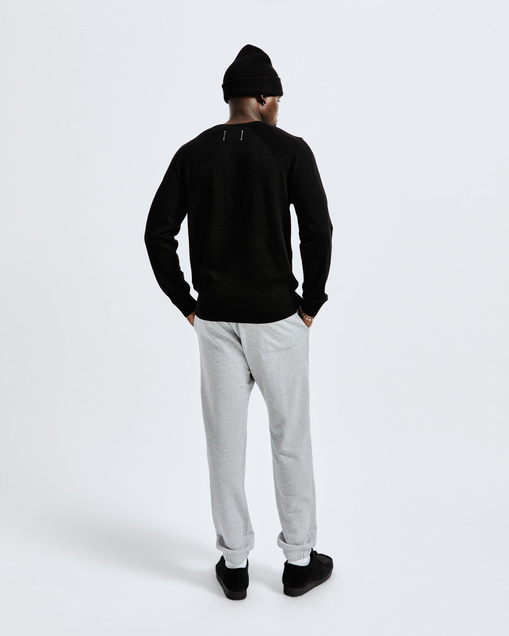 Lightweight Merino Harry Crewneck - Vault Male Product Image