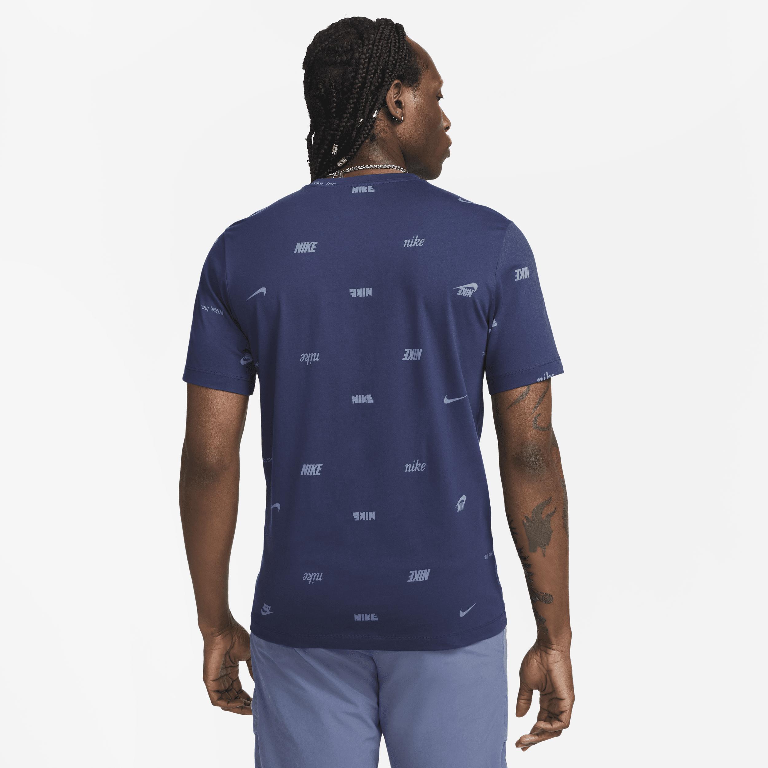 Nike Mens Club Allover Print T-Shirt Product Image