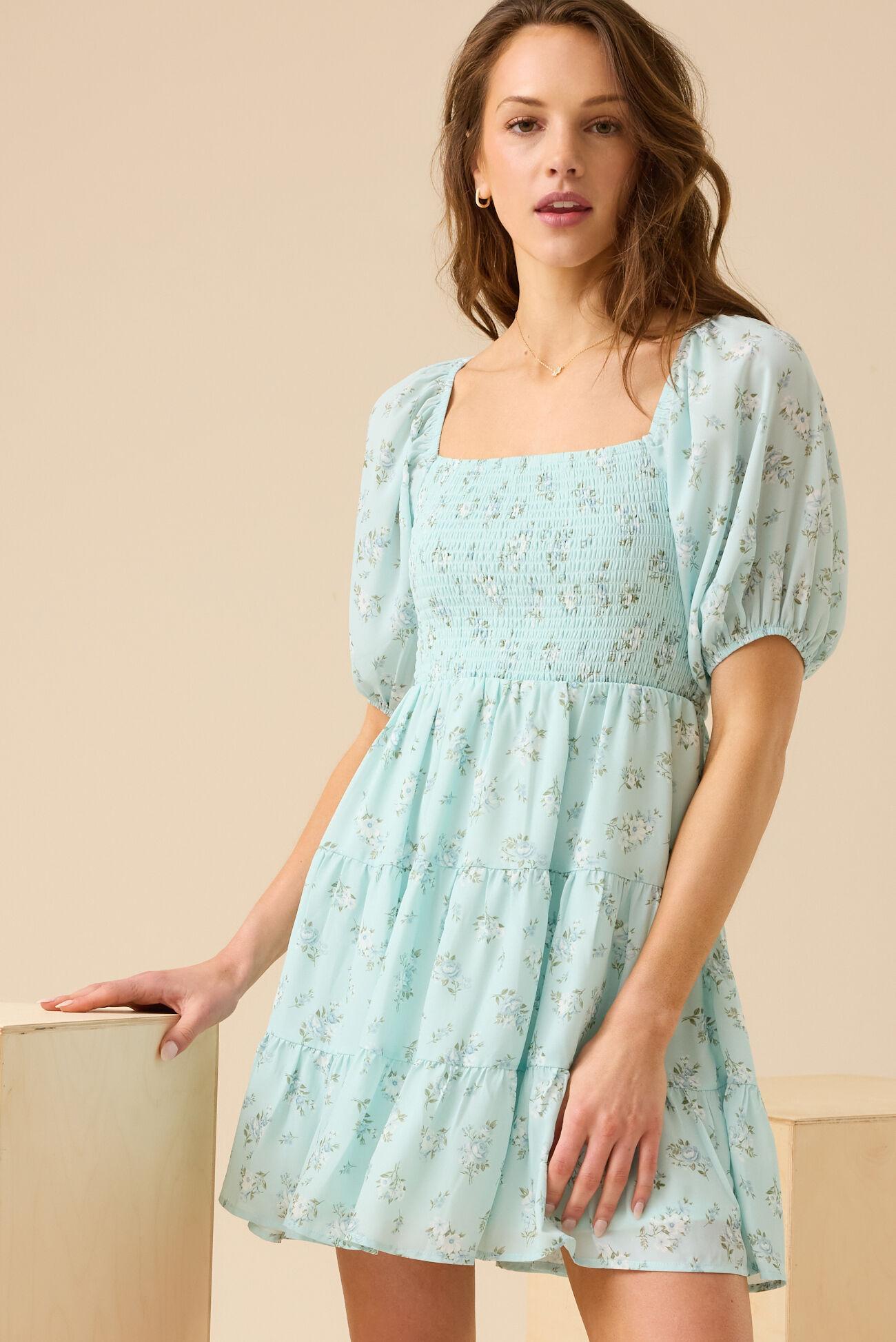 Bethany Floral Mini Dress Product Image