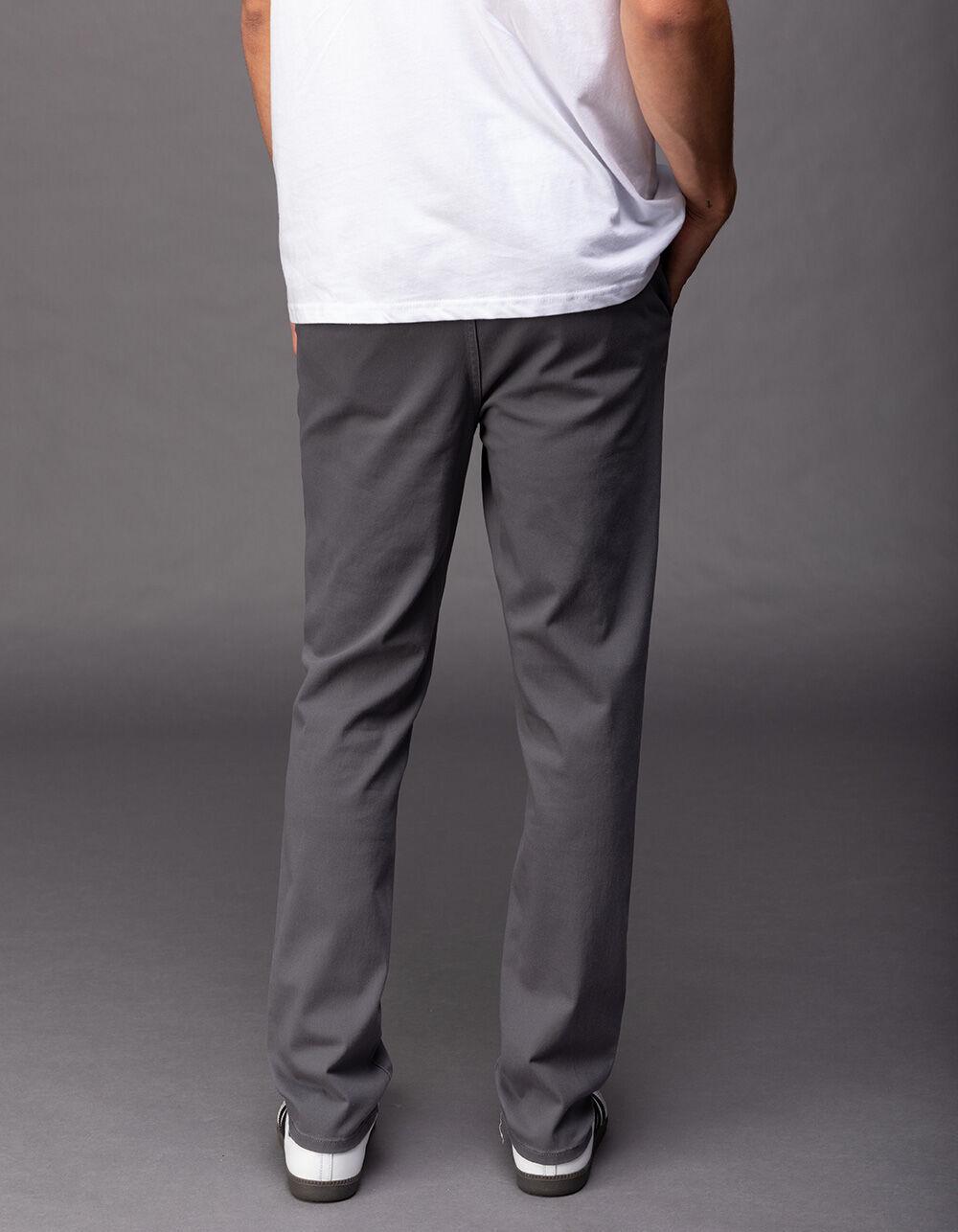 RSQ Mens Slim Chino Pants - GUNMETAL Product Image