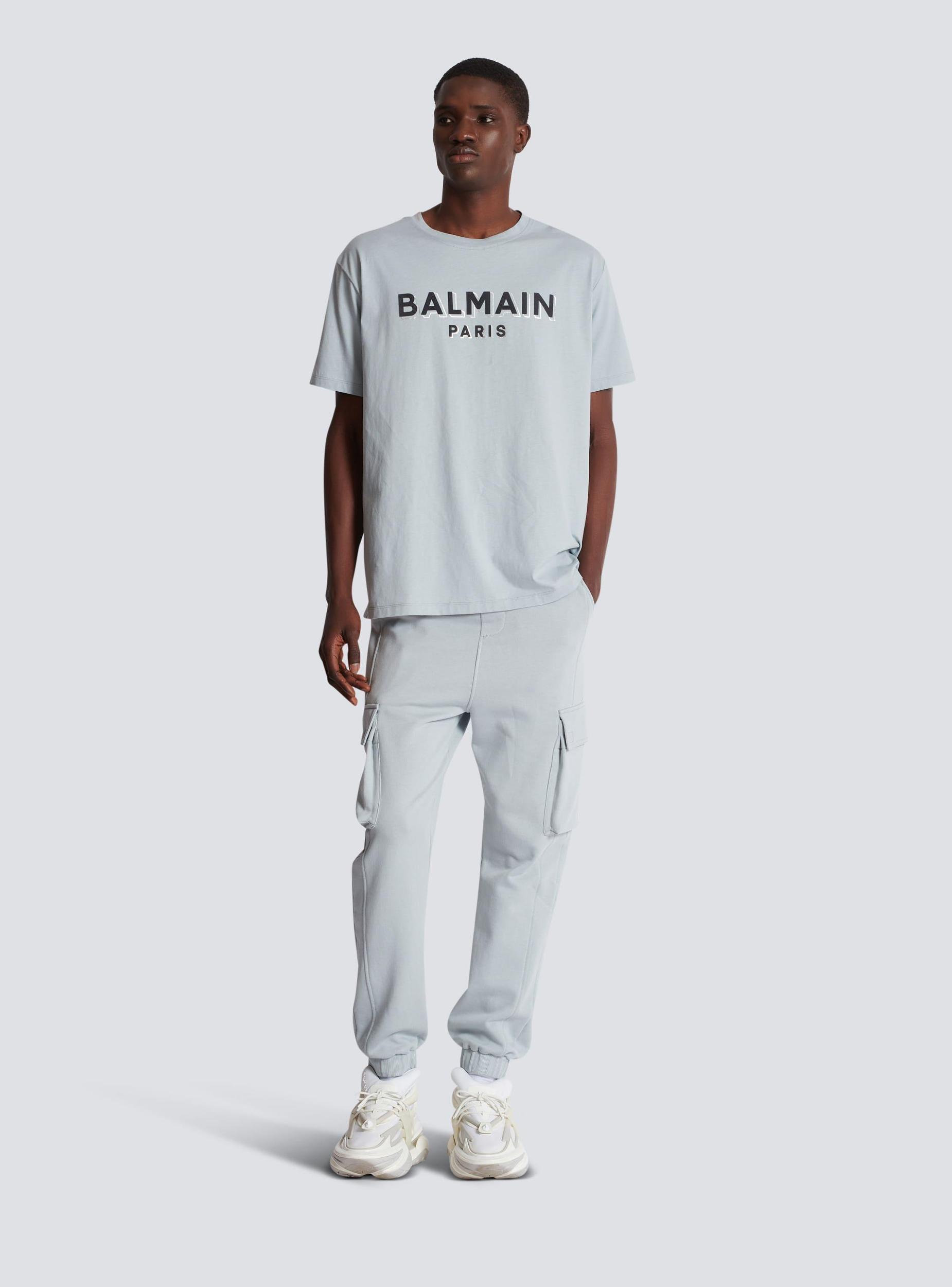 Metallic flocked Balmain T-shirt Product Image