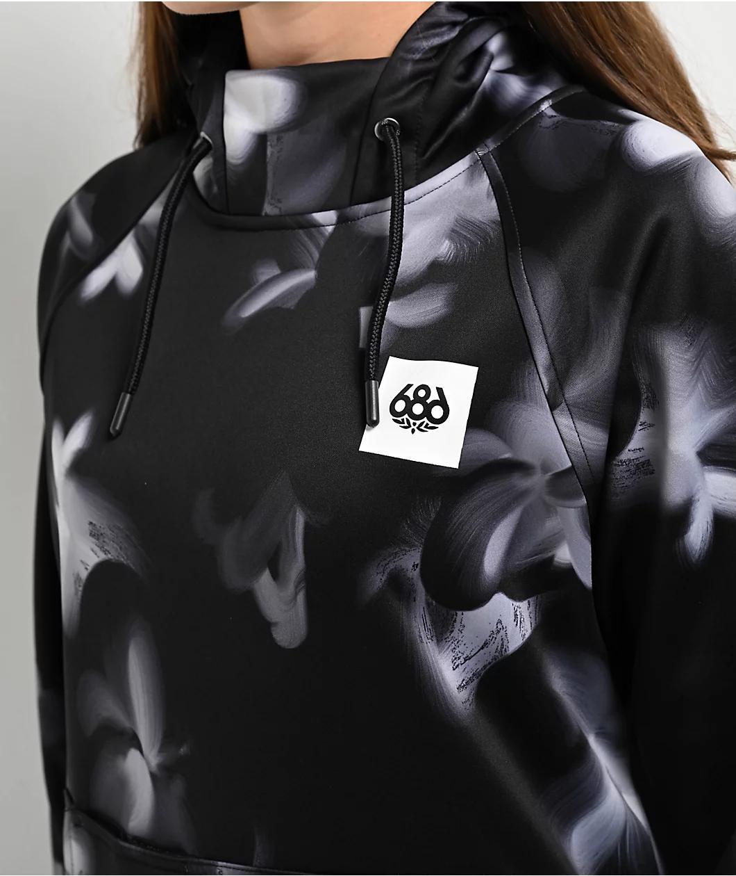 686 Bonded Fleece Black DWR Hoodie Product Image