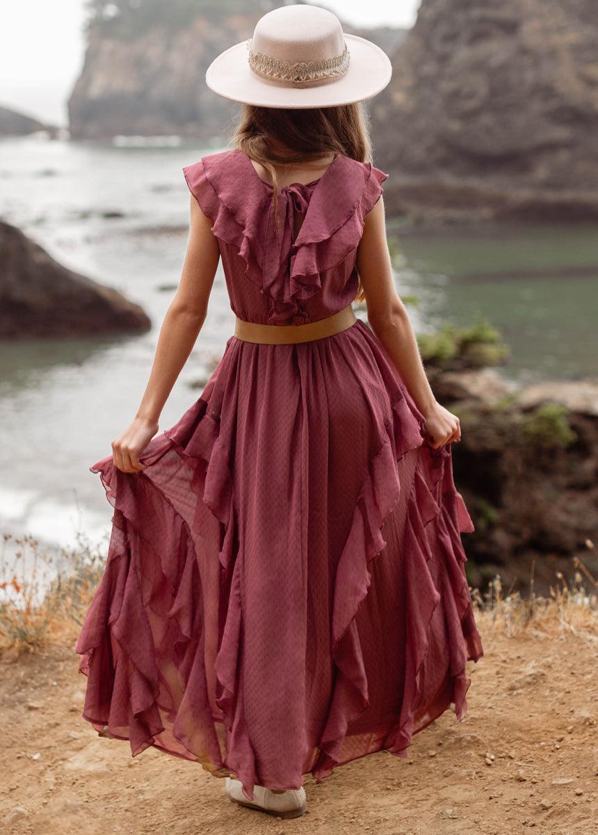 Sylviane Dress in Rosette Girls Product Image