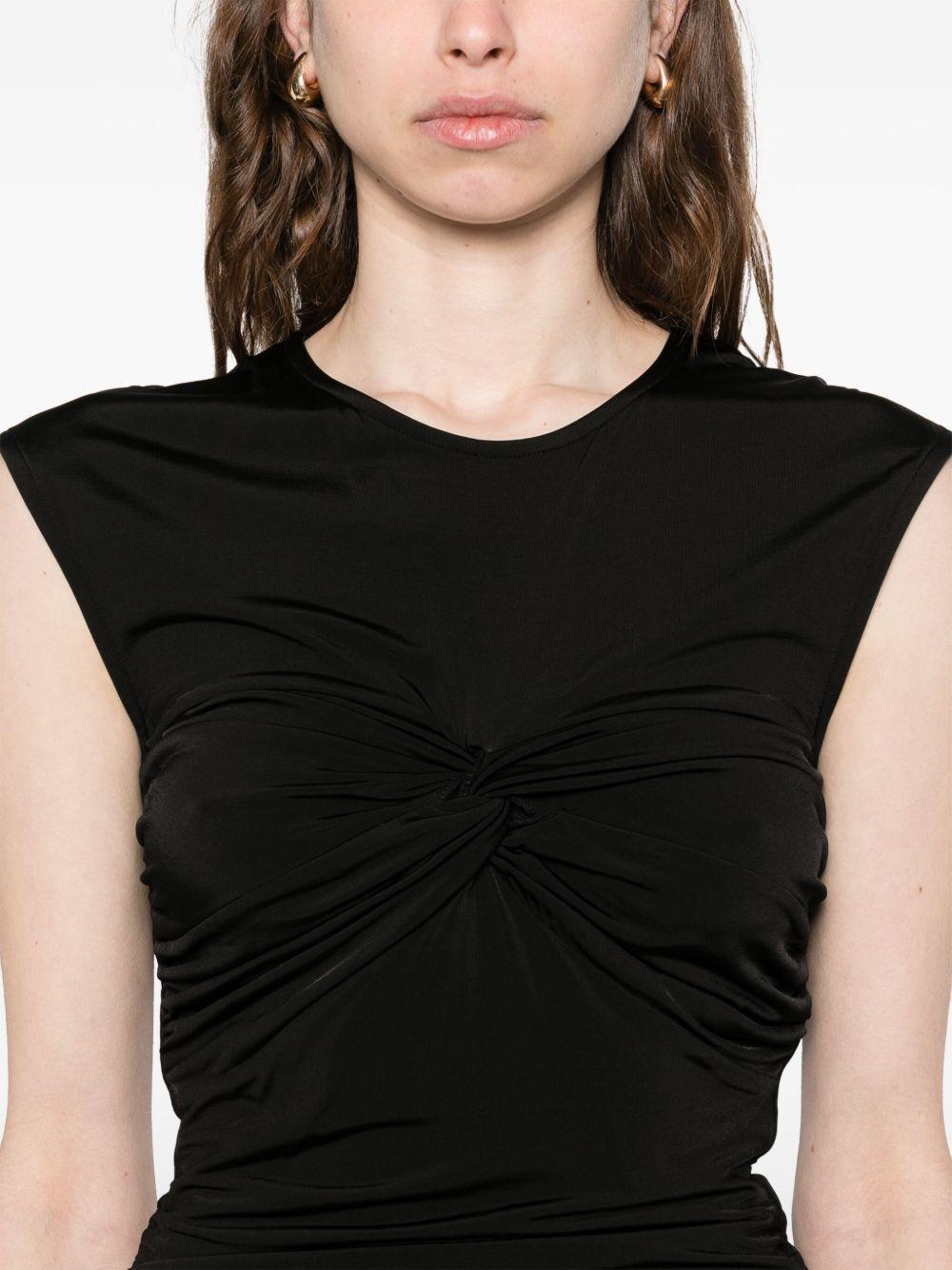 knot-detail maxi dress Product Image