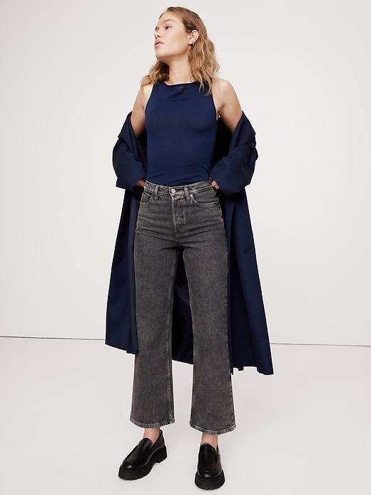 Lightweight Merino Boat-Neck Tank Product Image