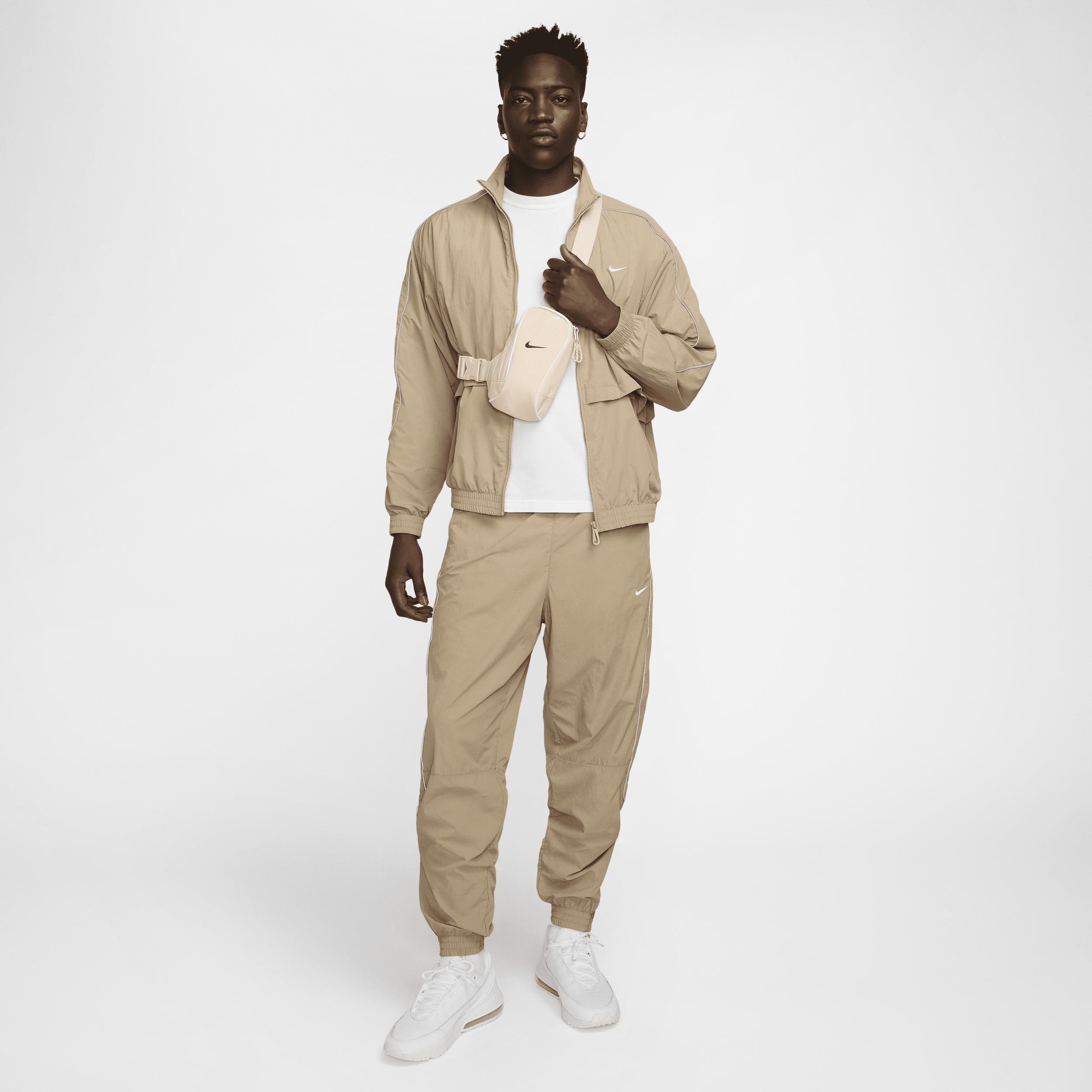 Mens Nike Sportswear Solo Swoosh Woven Track Jacket Product Image