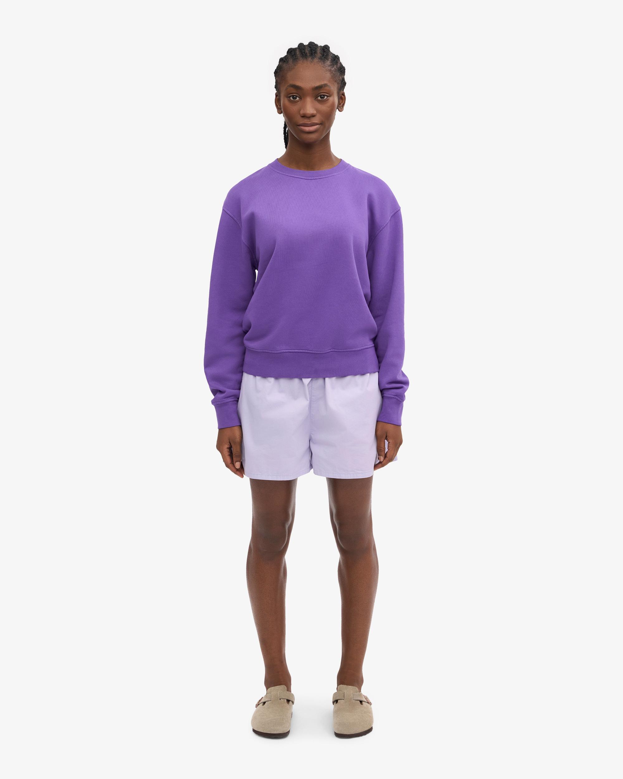 Women Classic Organic Crew - Ultra Violet Product Image