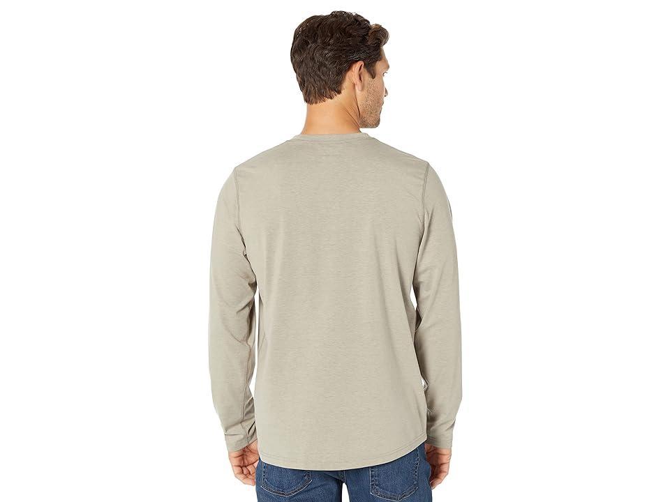 L.L.Bean Insect Shield Field Tee Long Sleeve (Dusty Sage) Men's Clothing Product Image