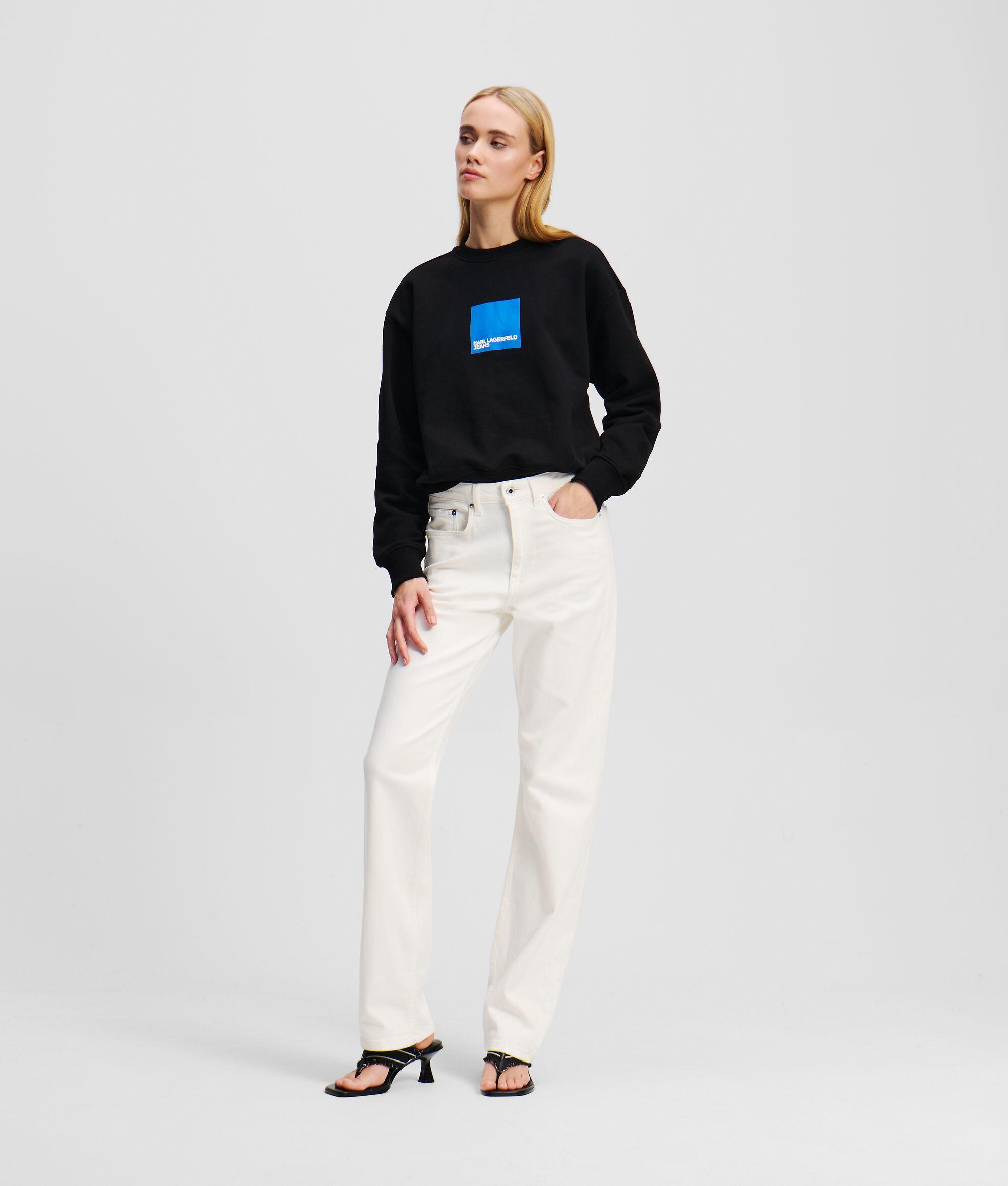 HIGH-RISE STRAIGHT JEANS Product Image