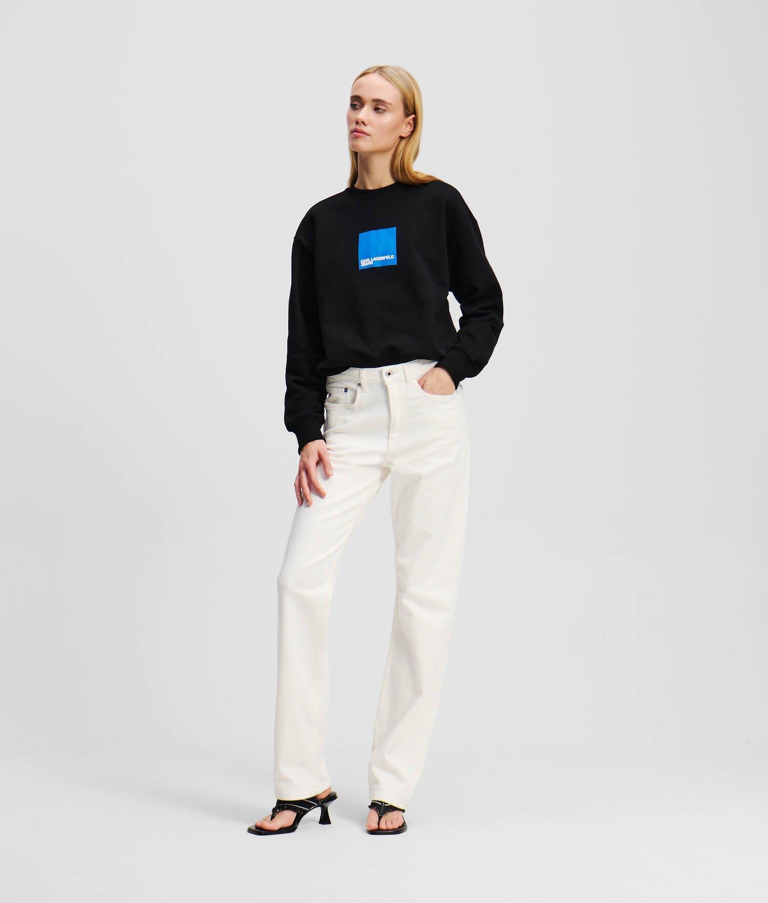 HIGH-RISE STRAIGHT JEANS Product Image