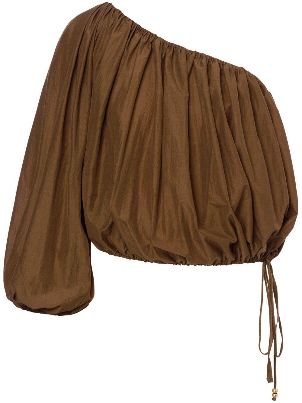 one-shoulder blouse Product Image