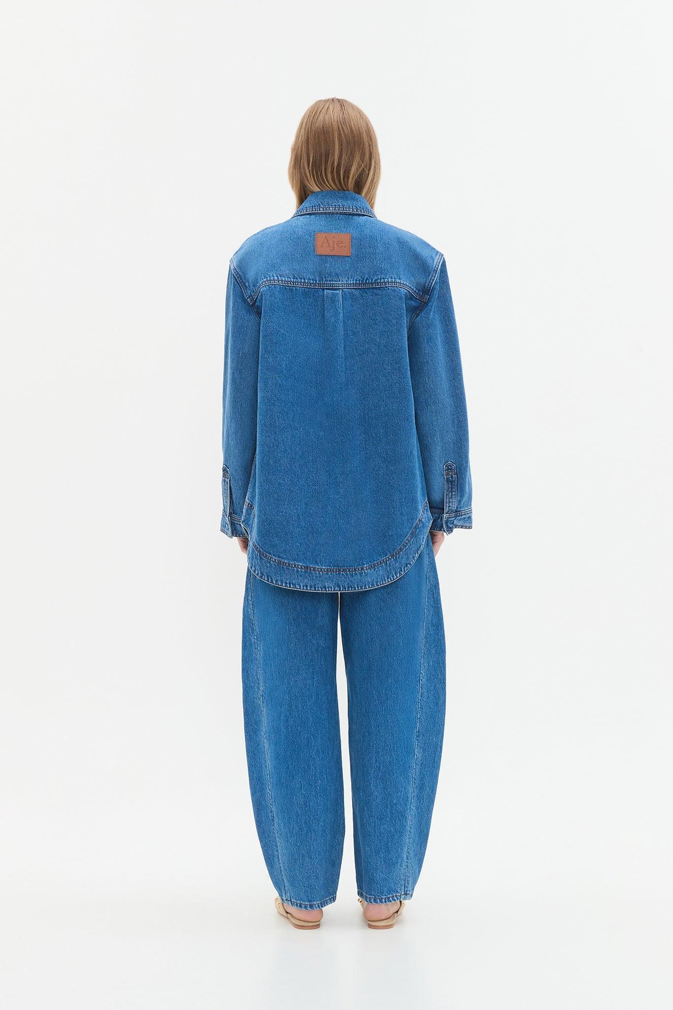 Rylan Long Sleeve Denim Shirt Product Image