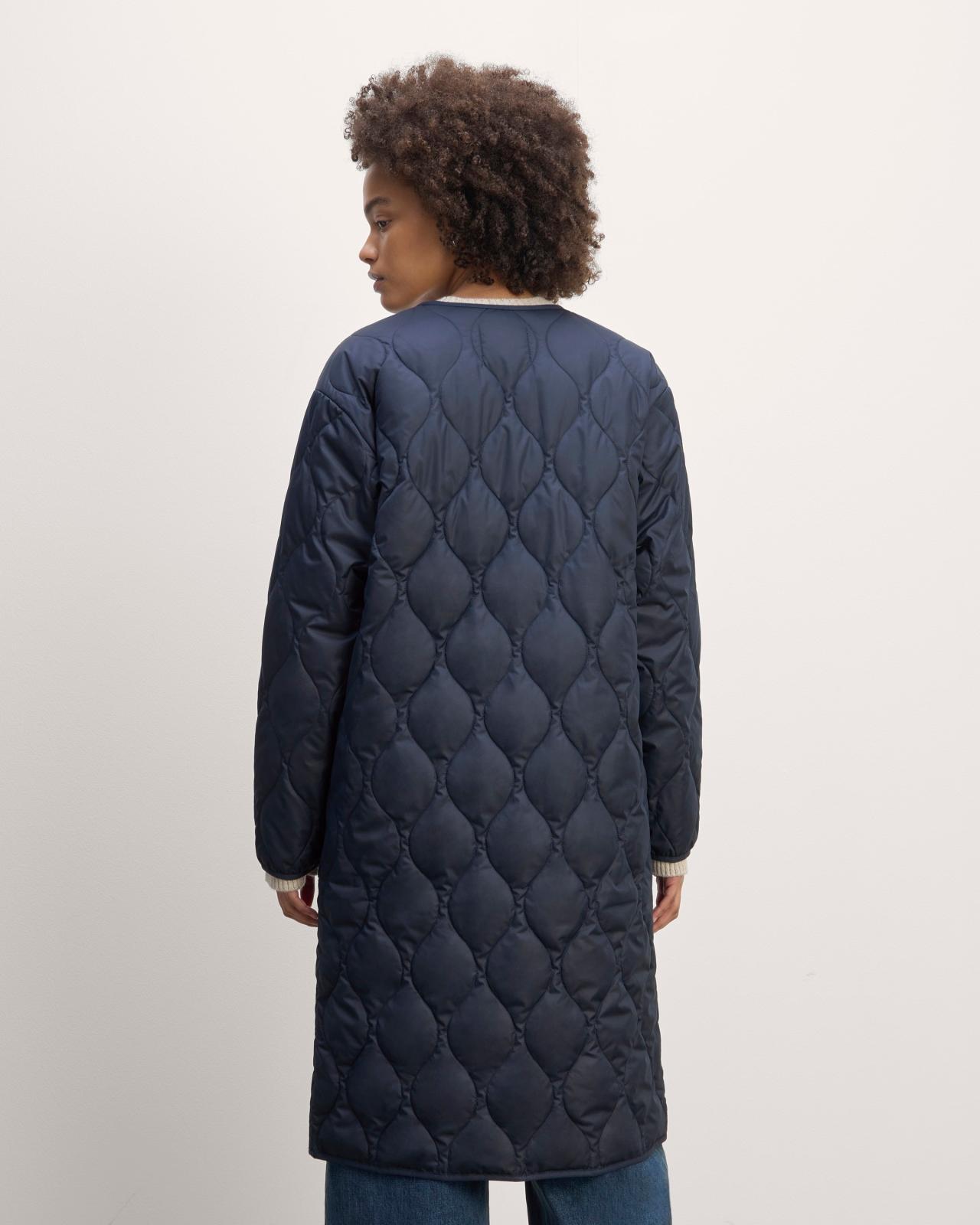 The Long Quilted Liner Product Image