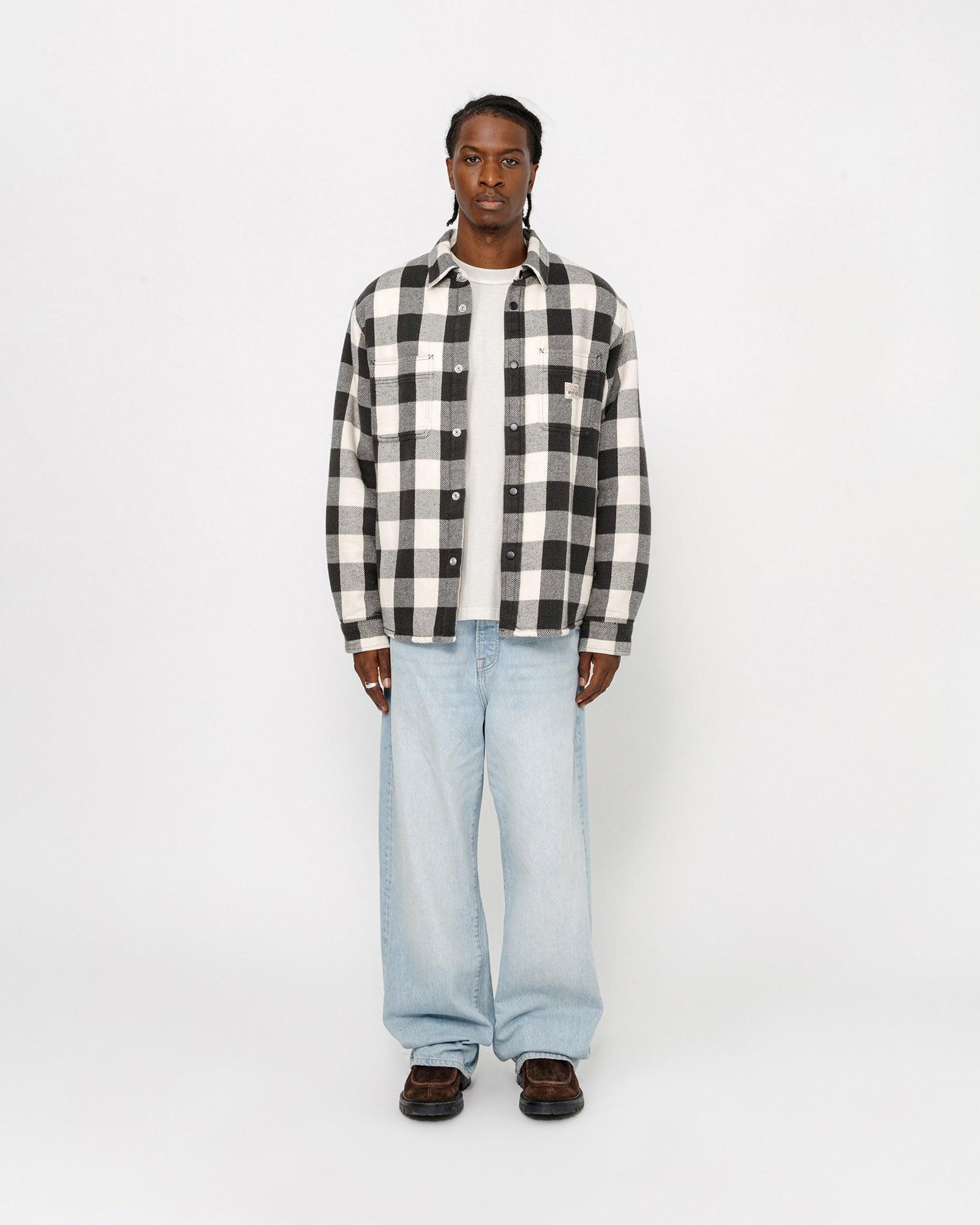 SHERPA LINED BUFFALO PLAID SHIRT Male Product Image
